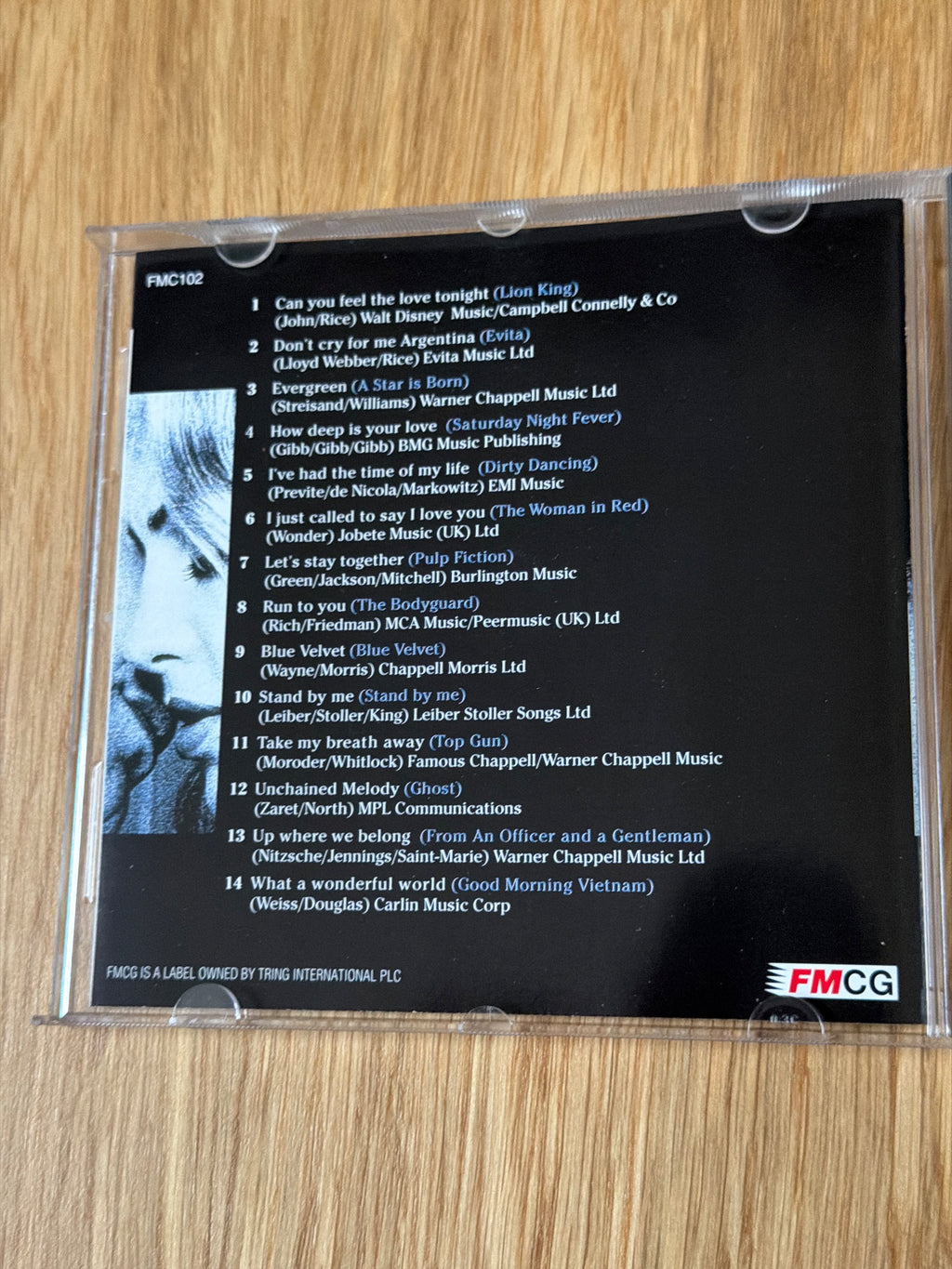 Various Love Songs From The Movies - I've Had The Time Of My Life.