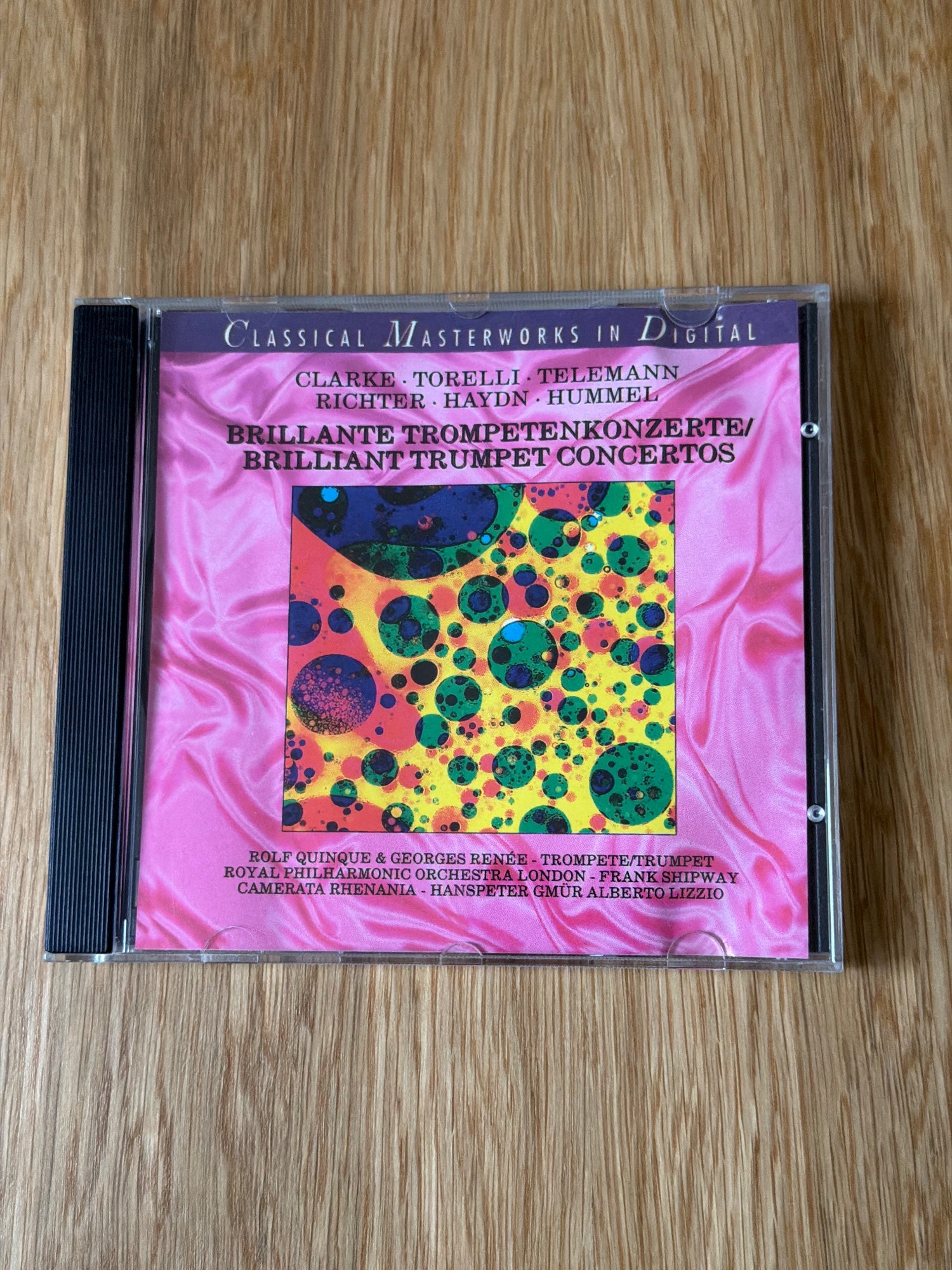 Brillante Trompetenkonzerte (cd Album).