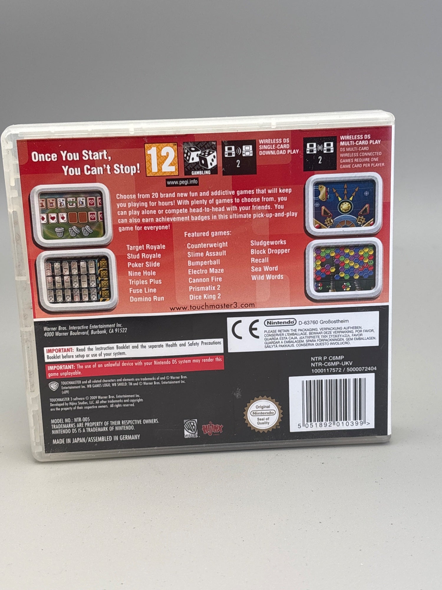 Nintendo Ds Touchmaster 3