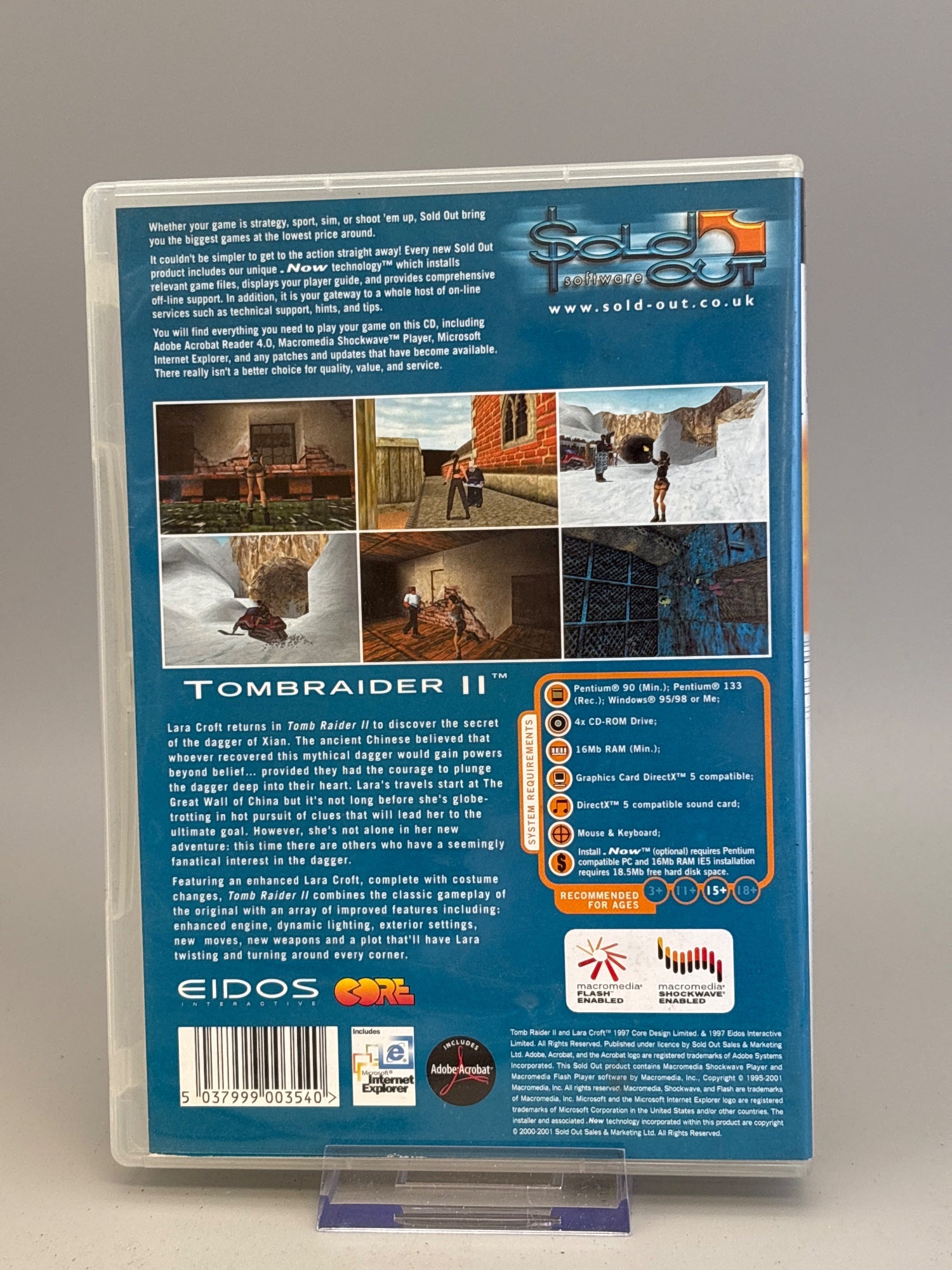 Tomb Raider II - PC CD ROM