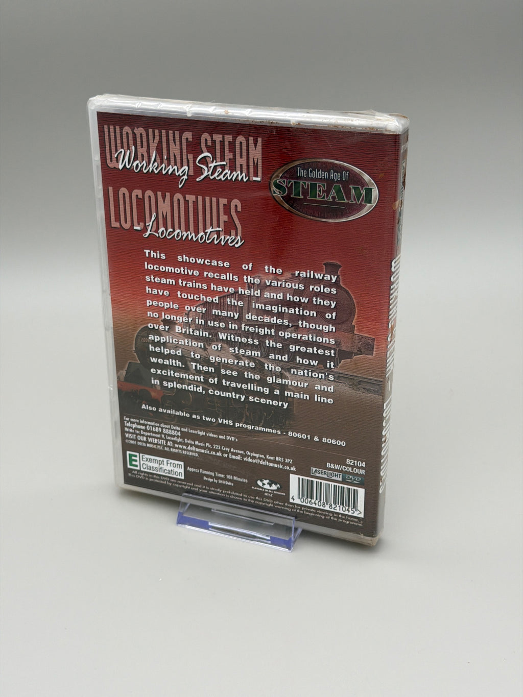 Working Steam/ Locomotives [dvd] [2001].
