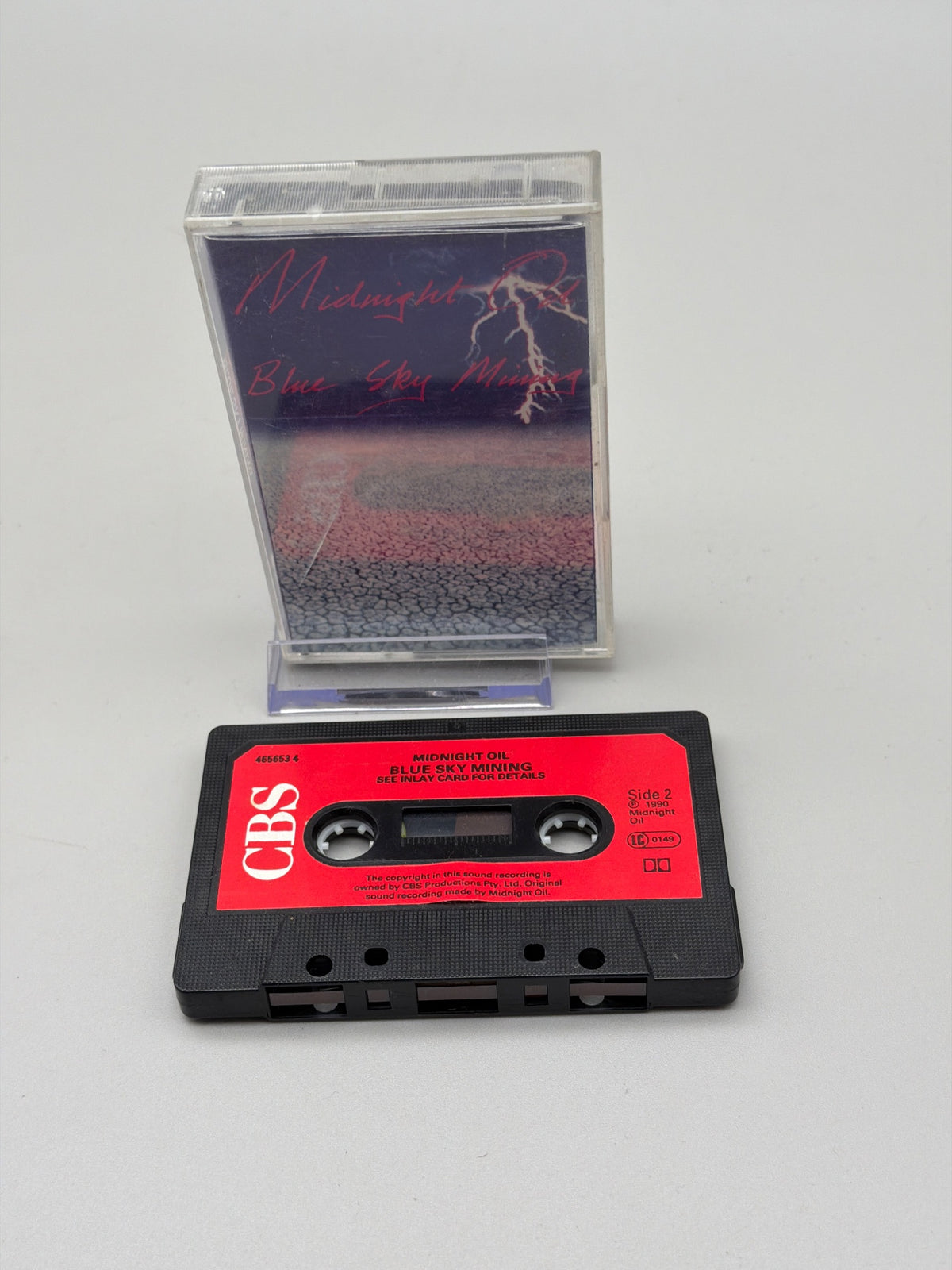 Midnight Oil - Blue Sky Mining Cassette Tape