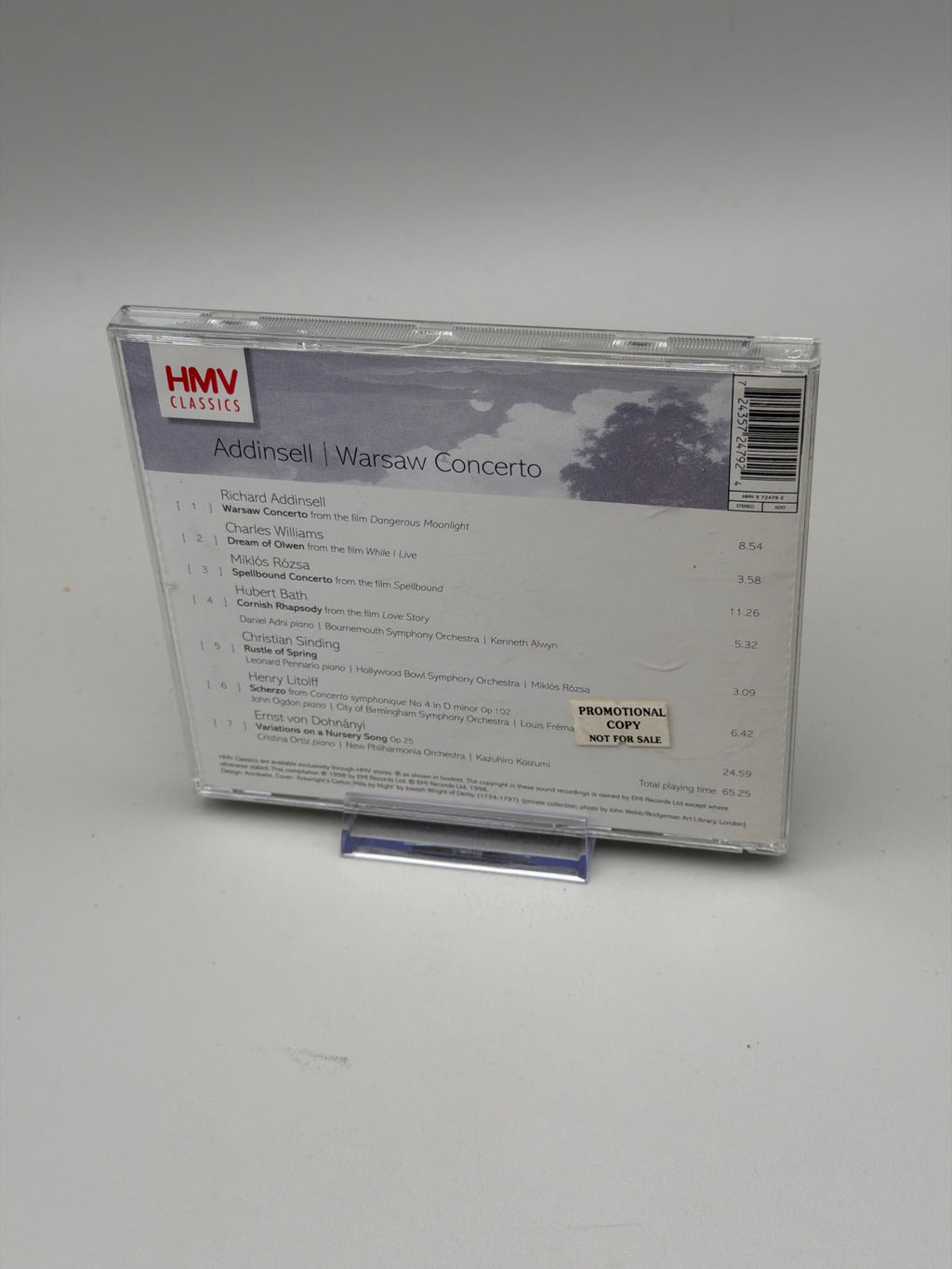 Addinsell: Warsaw Concerto By John Ogdon,daniel Adni,cristina Ortiz.
