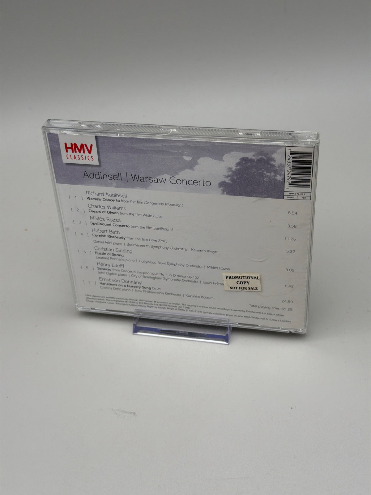 Addinsell: Warsaw Concerto By John Ogdon,daniel Adni,cristina Ortiz.