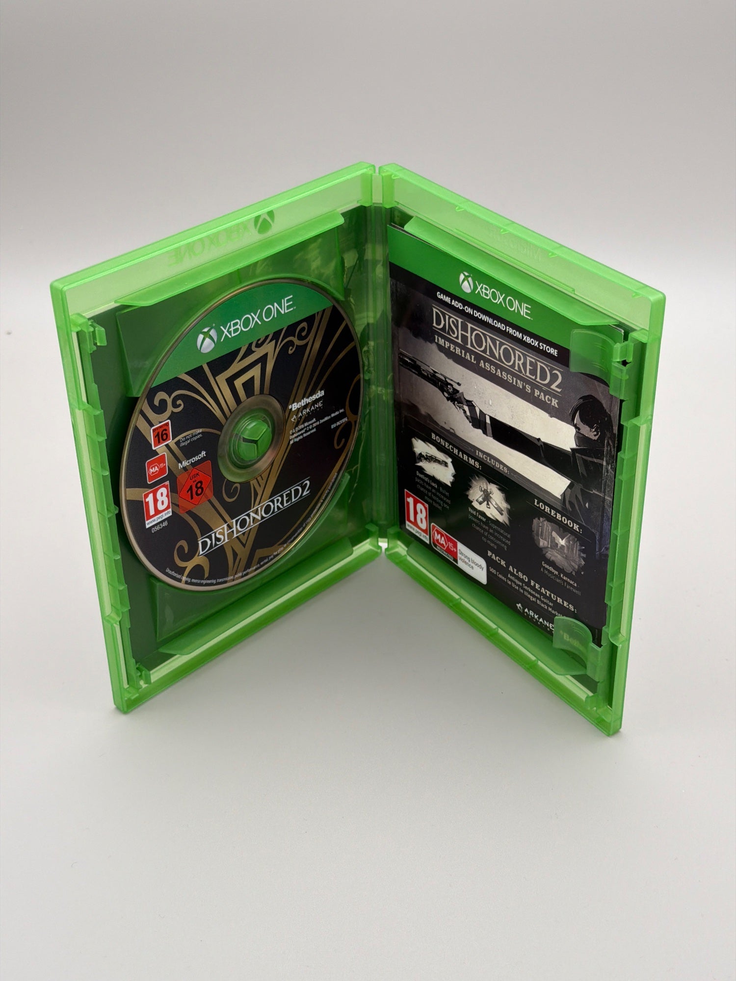 Dishonoured 2 Xbox One Game.