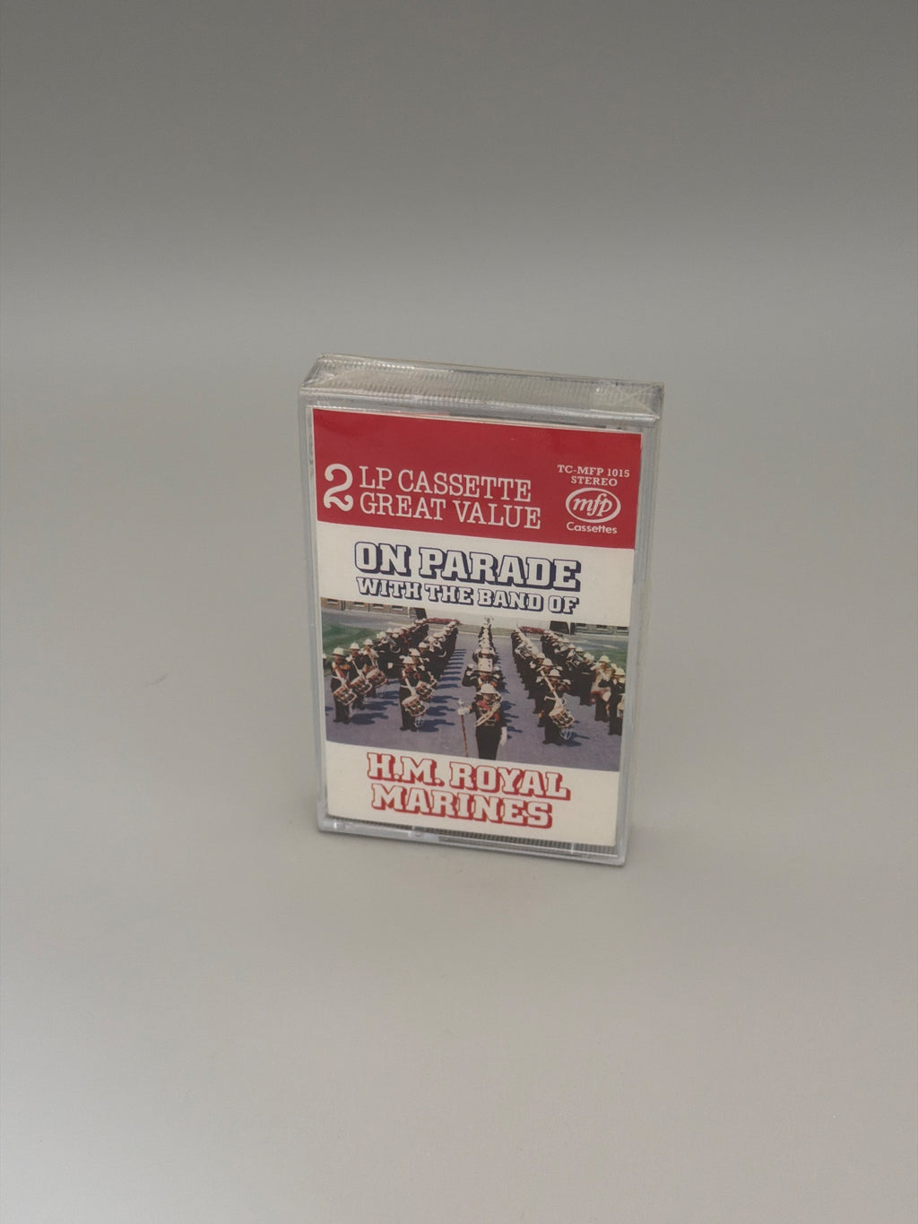 On Parade With The Band Of The Royal Marines Cassette Tape