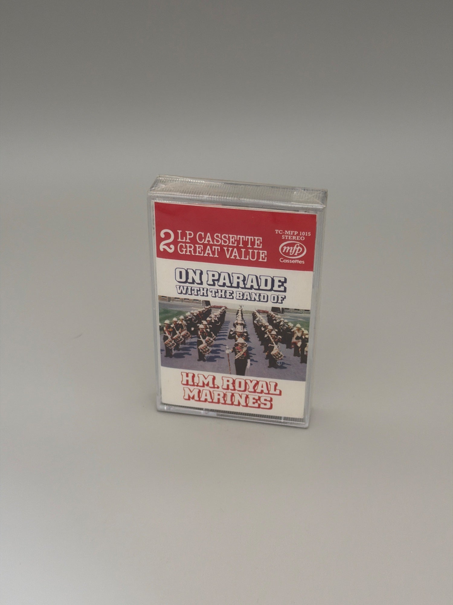 On Parade With The Band Of The Royal Marines Cassette Tape