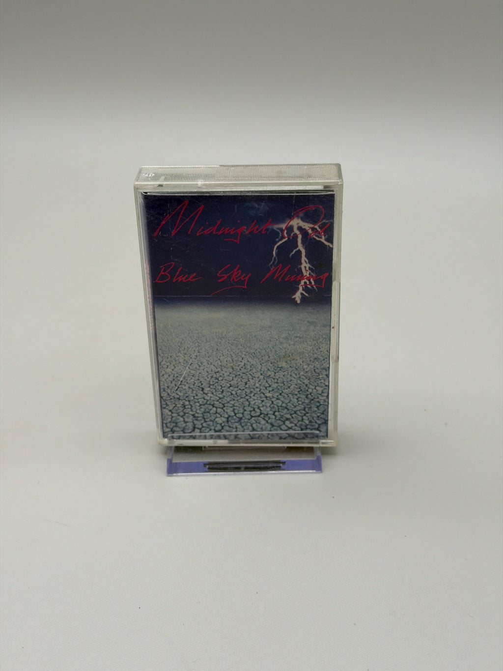 Midnight Oil - Blue Sky Mining Cassette Tape