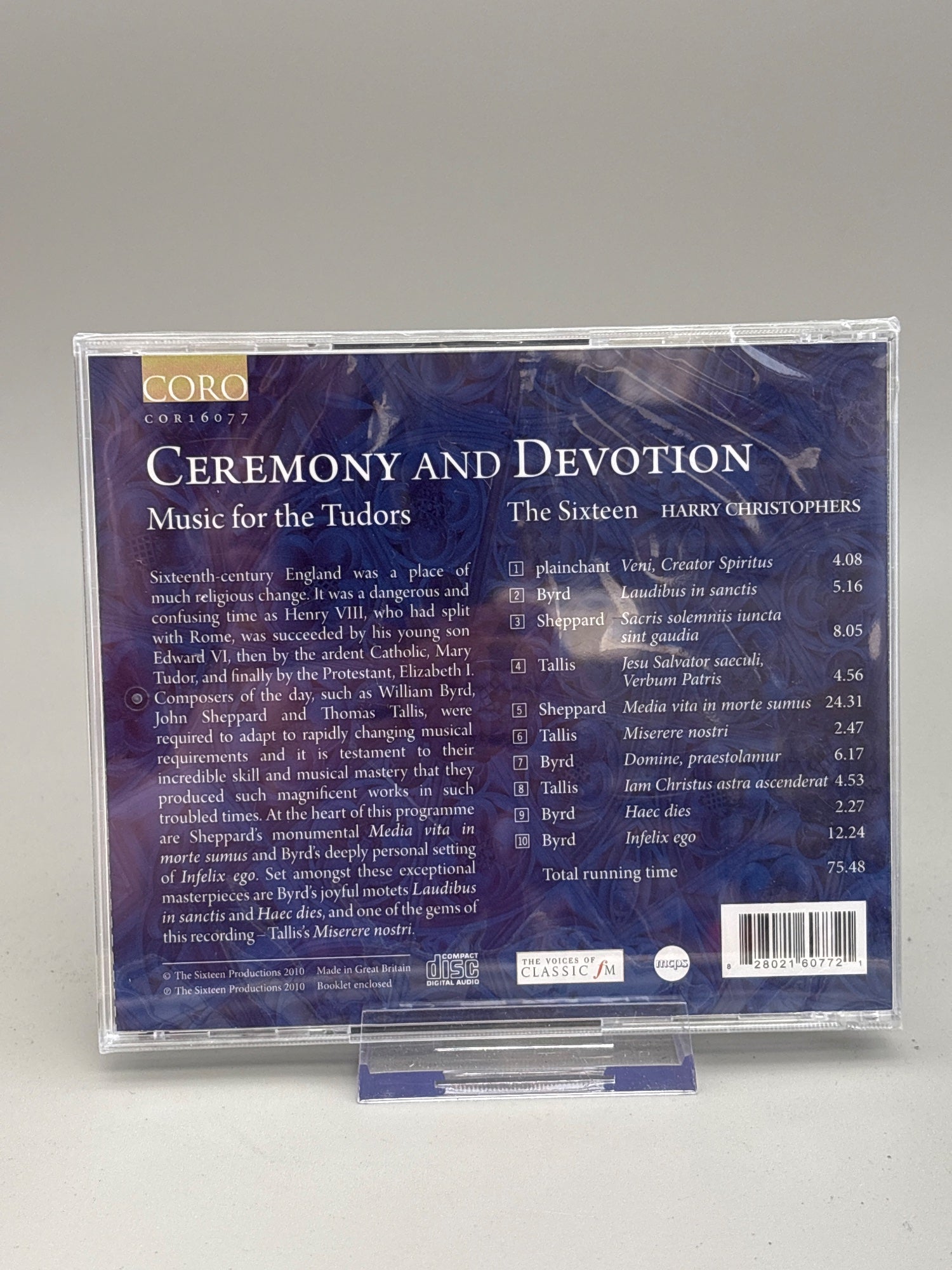 Ceremony And Devotion: music For The Tudors - Harry Christophers (CD)