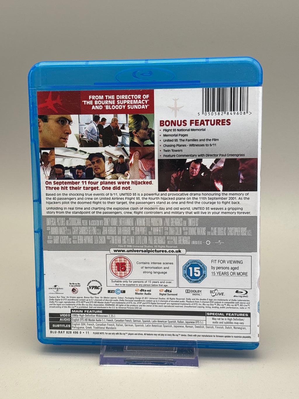 United 93 - blu ray
