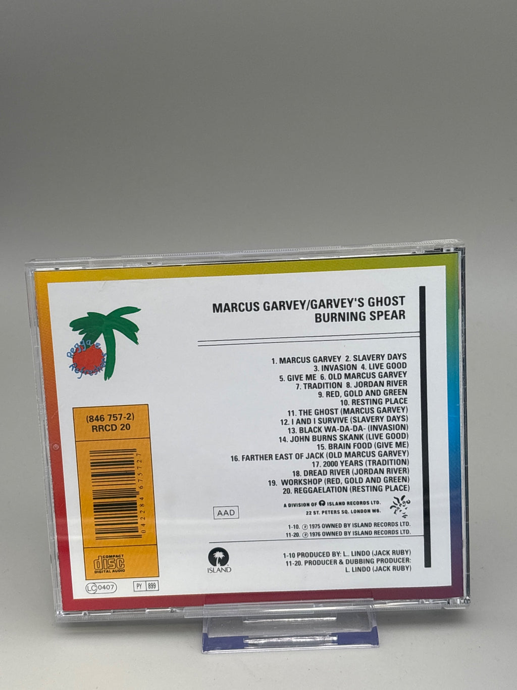 Burning Spear - Marcus Garvey/Garvey's Ghost (cd)