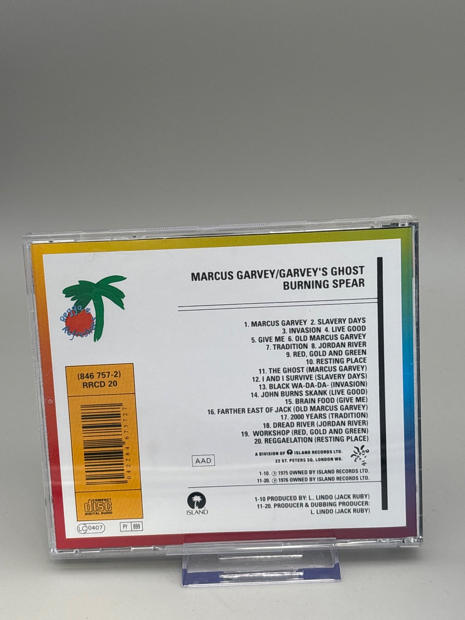 Burning Spear - Marcus Garvey/Garvey's Ghost (cd)