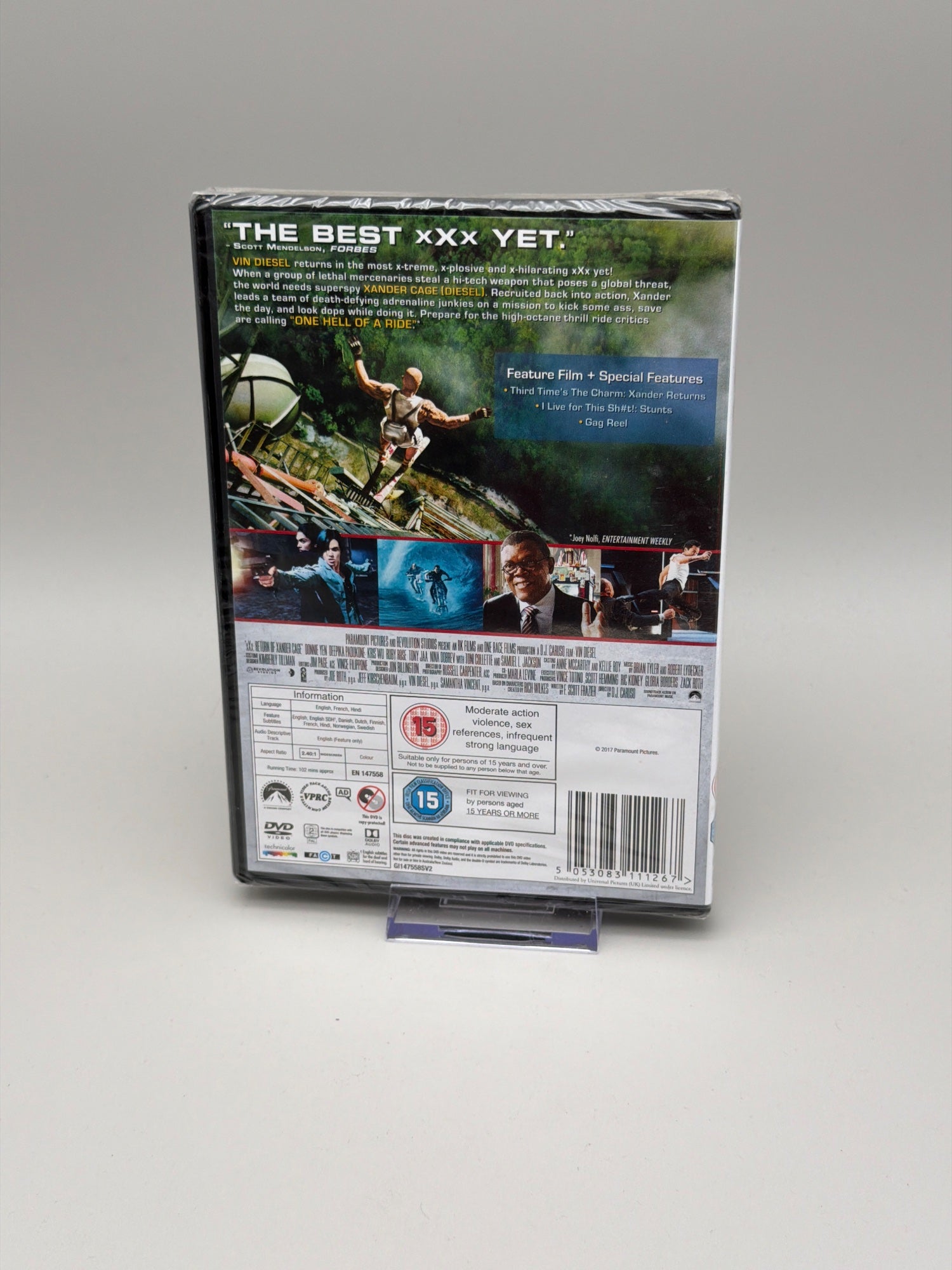 Xxx - The Return Of Xander Cage [dvd]