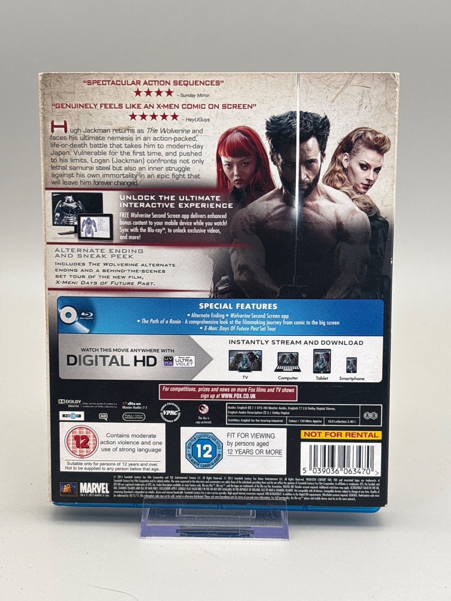 THE WOLVERINE [BLU-RAY]