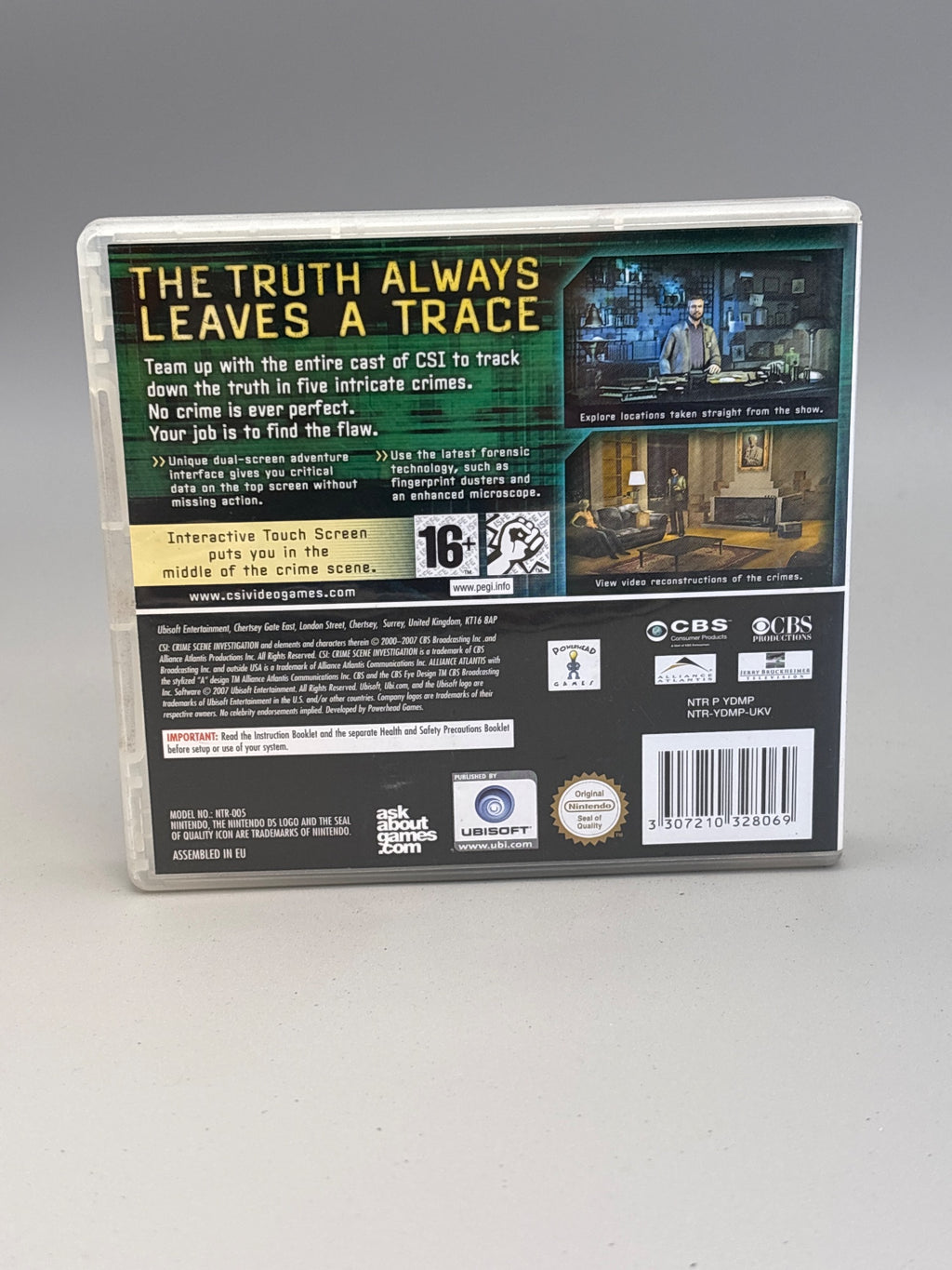 CSI: Dark Motives - Nintendo DS