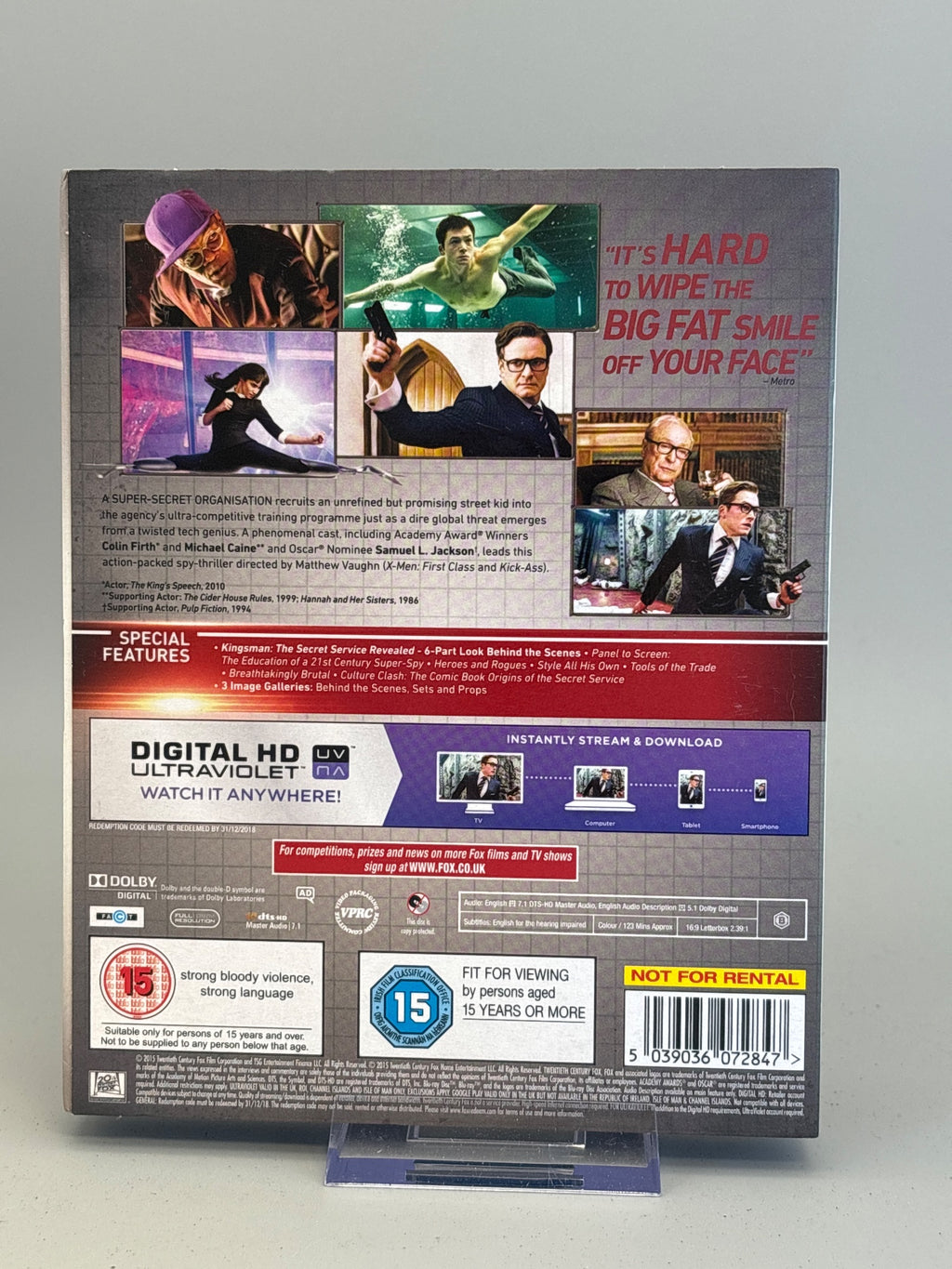 Kingsman - The Secret Service (Blu ray)