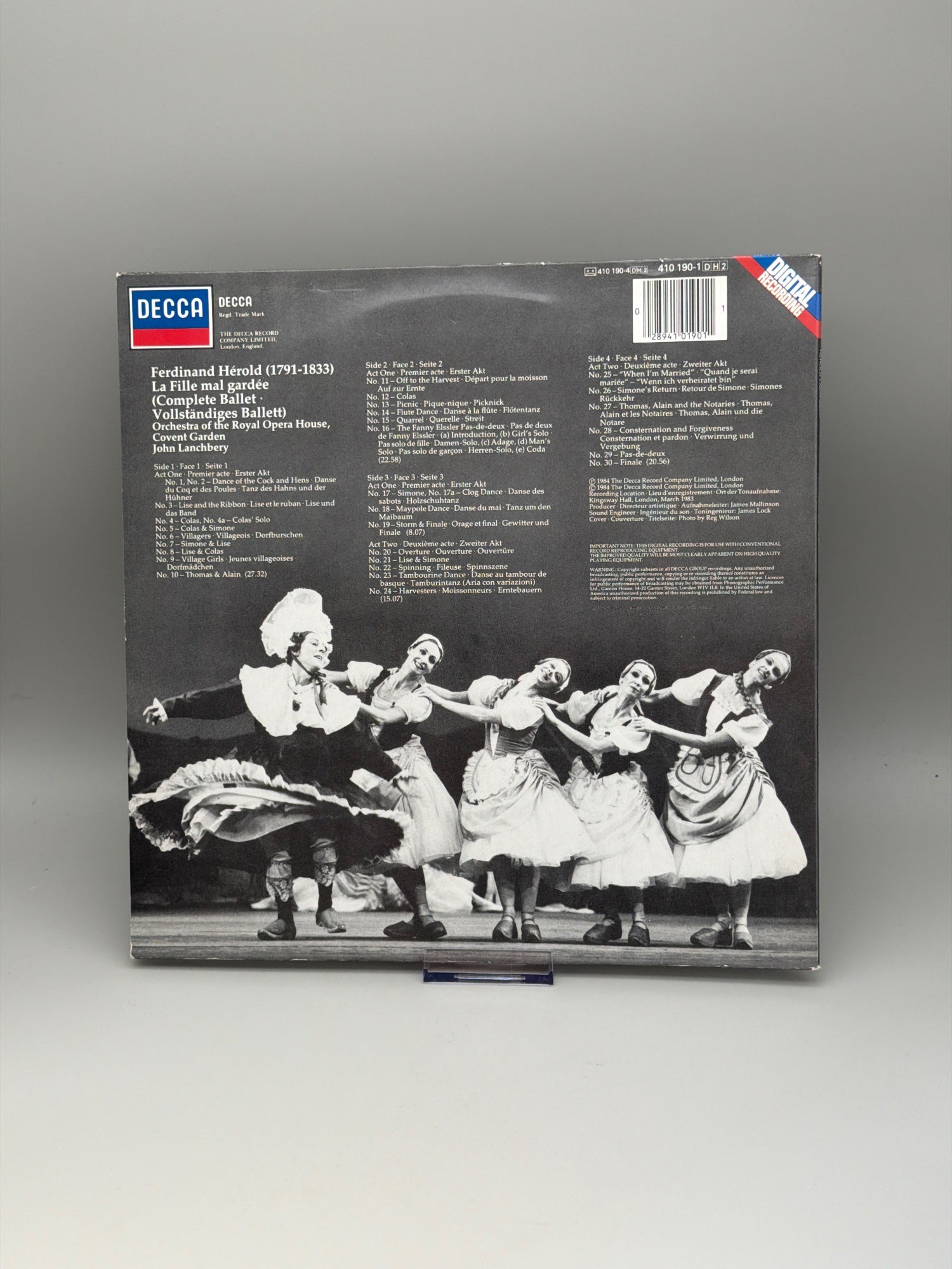 John Lanchbery/la Fille Mal Gardee (LP)