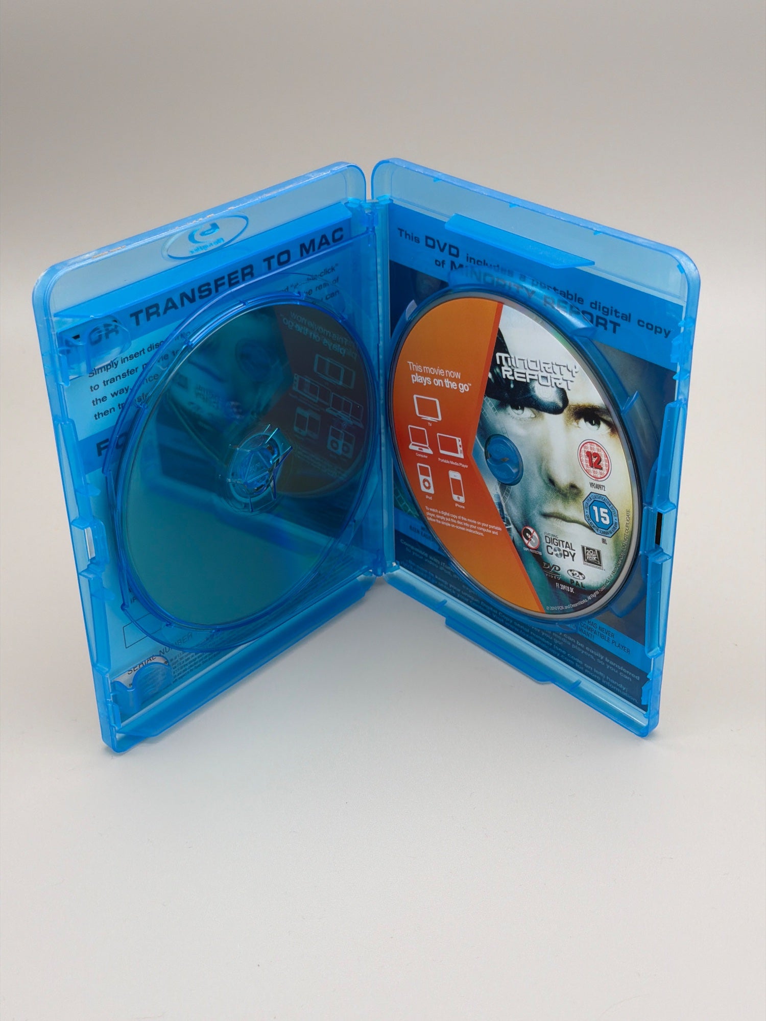 Minority Report (Blu Ray)
