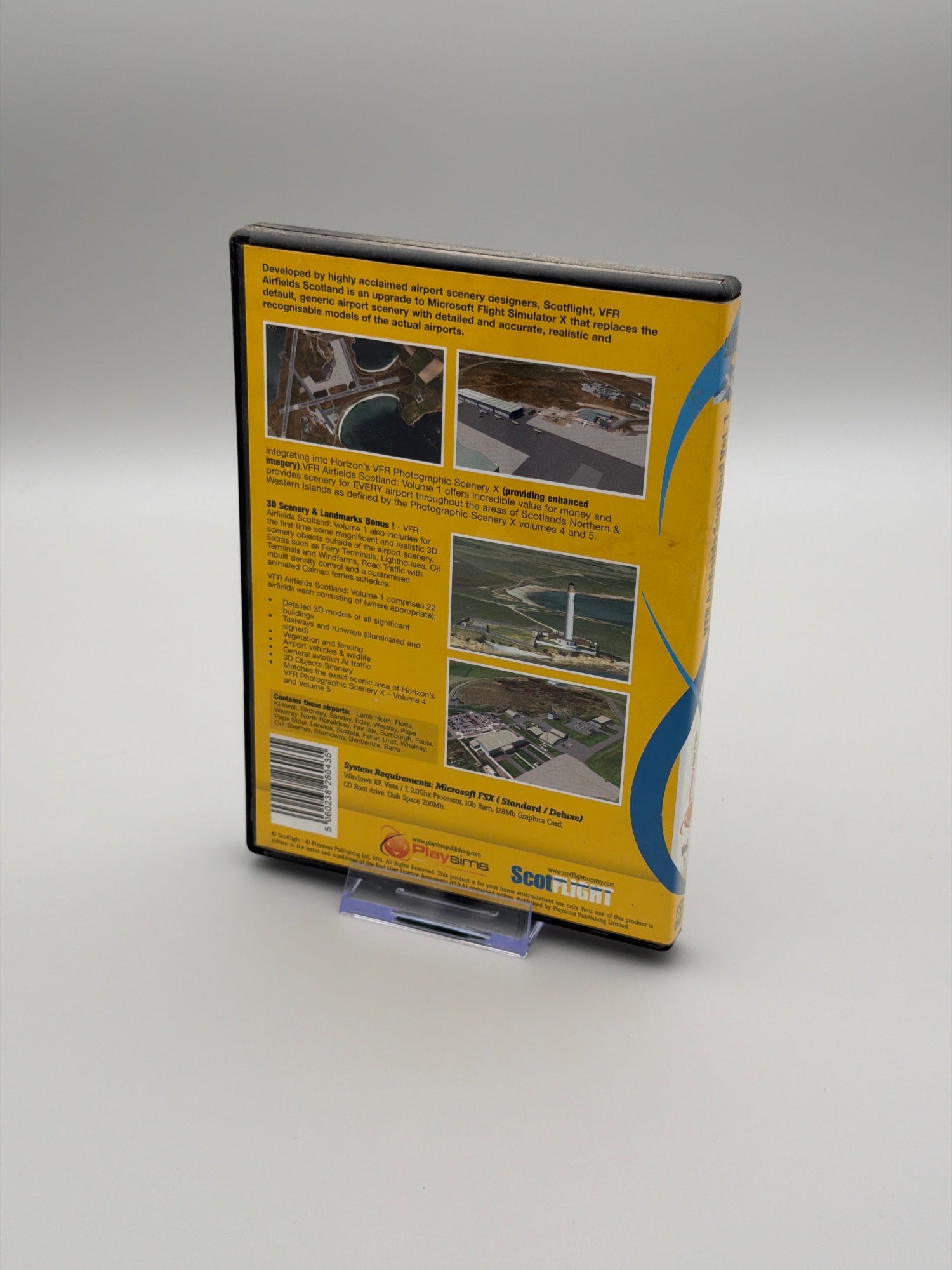 Vfr Airfields Scotland Volume 1: Western Isles, Sheltlands & Orkneys Fsx (new) -