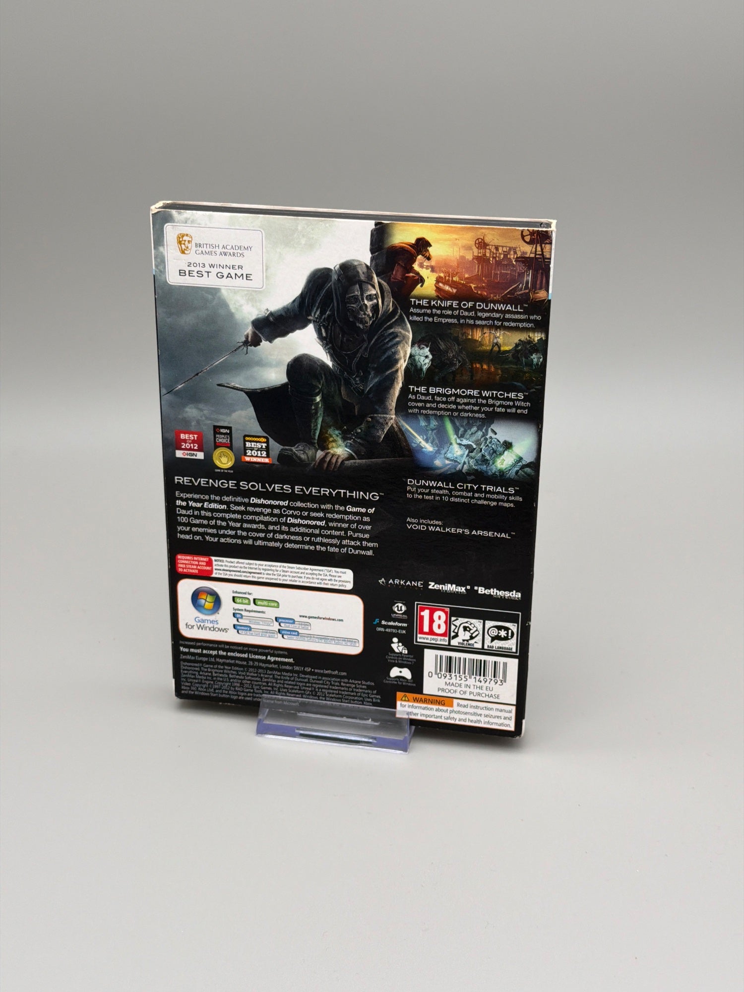 Dishonored Game of the Year Edition - PC
