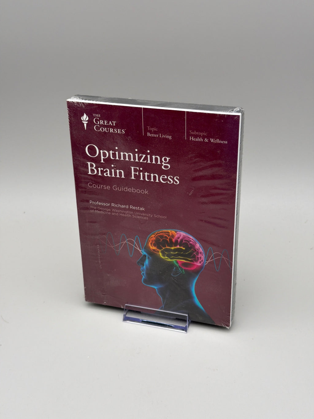 Optimizing Brain Fitness - The Great Courses 2-dvds + Guidebook - Sealed