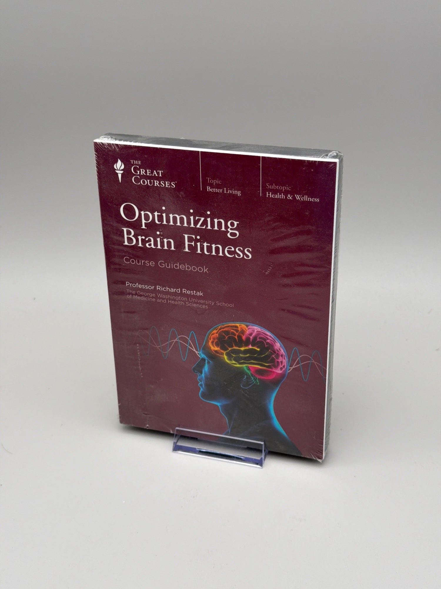 Optimizing Brain Fitness - The Great Courses 2-dvds + Guidebook - Sealed
