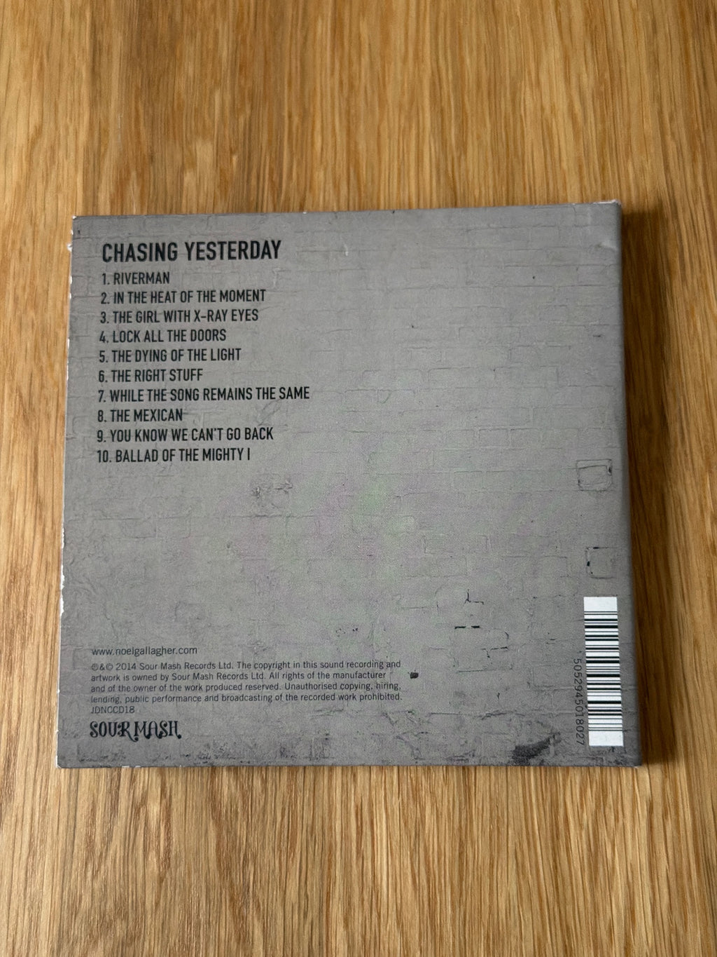 Gallagher, Noel High Flying Birds - Chasing Yesterday - CD