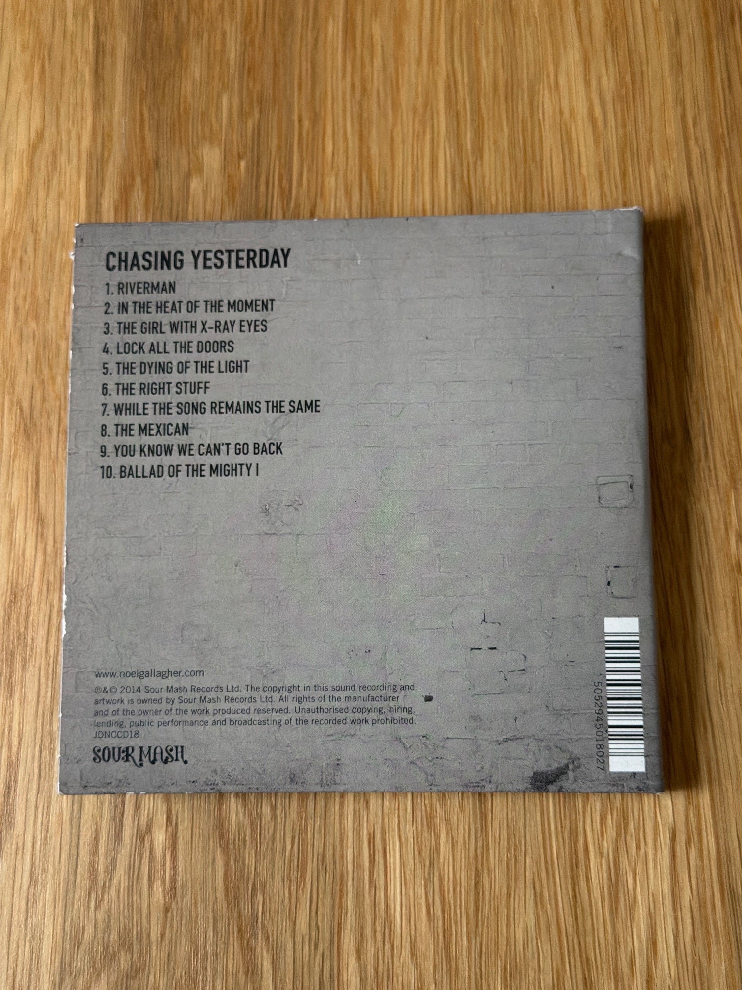 Gallagher, Noel High Flying Birds - Chasing Yesterday - CD