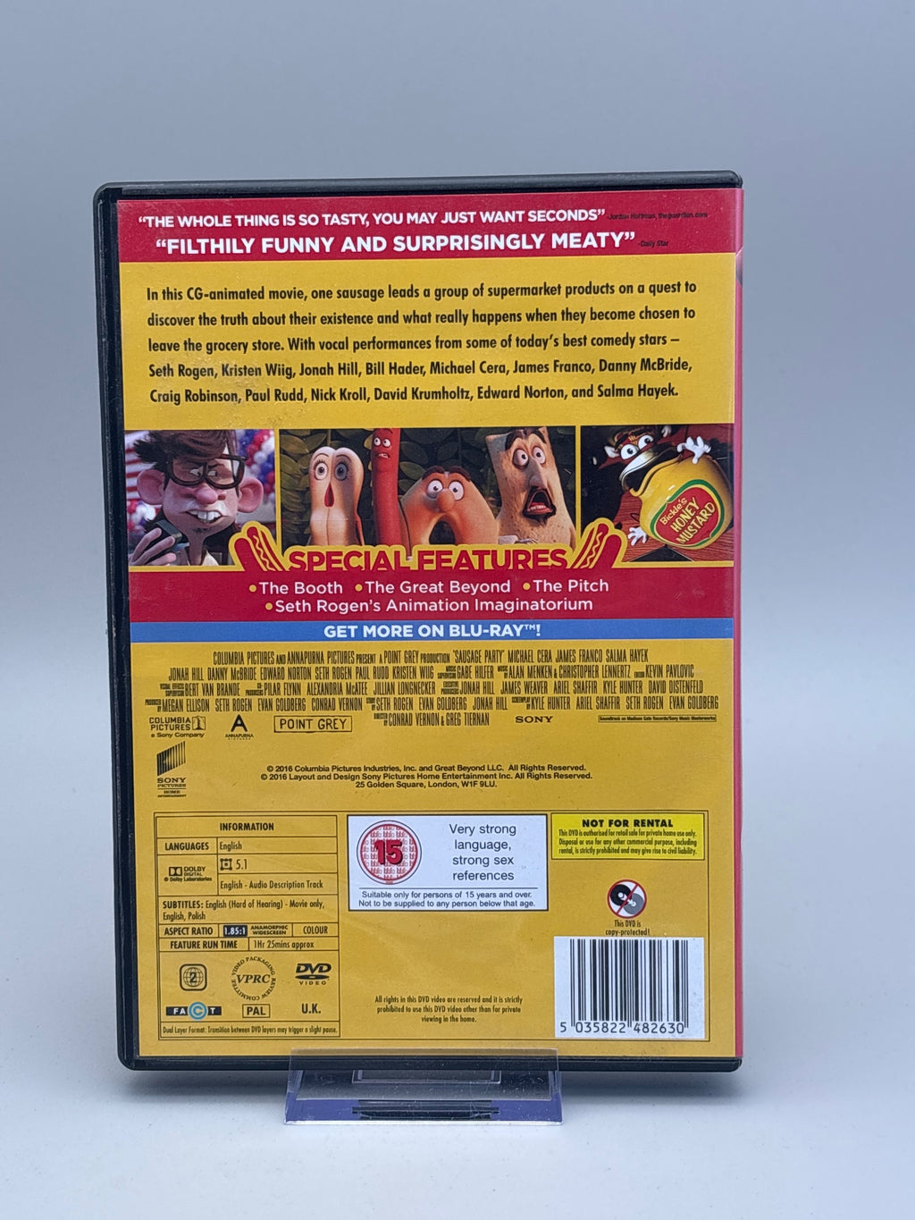 Sausage Party [region 2] - DVD