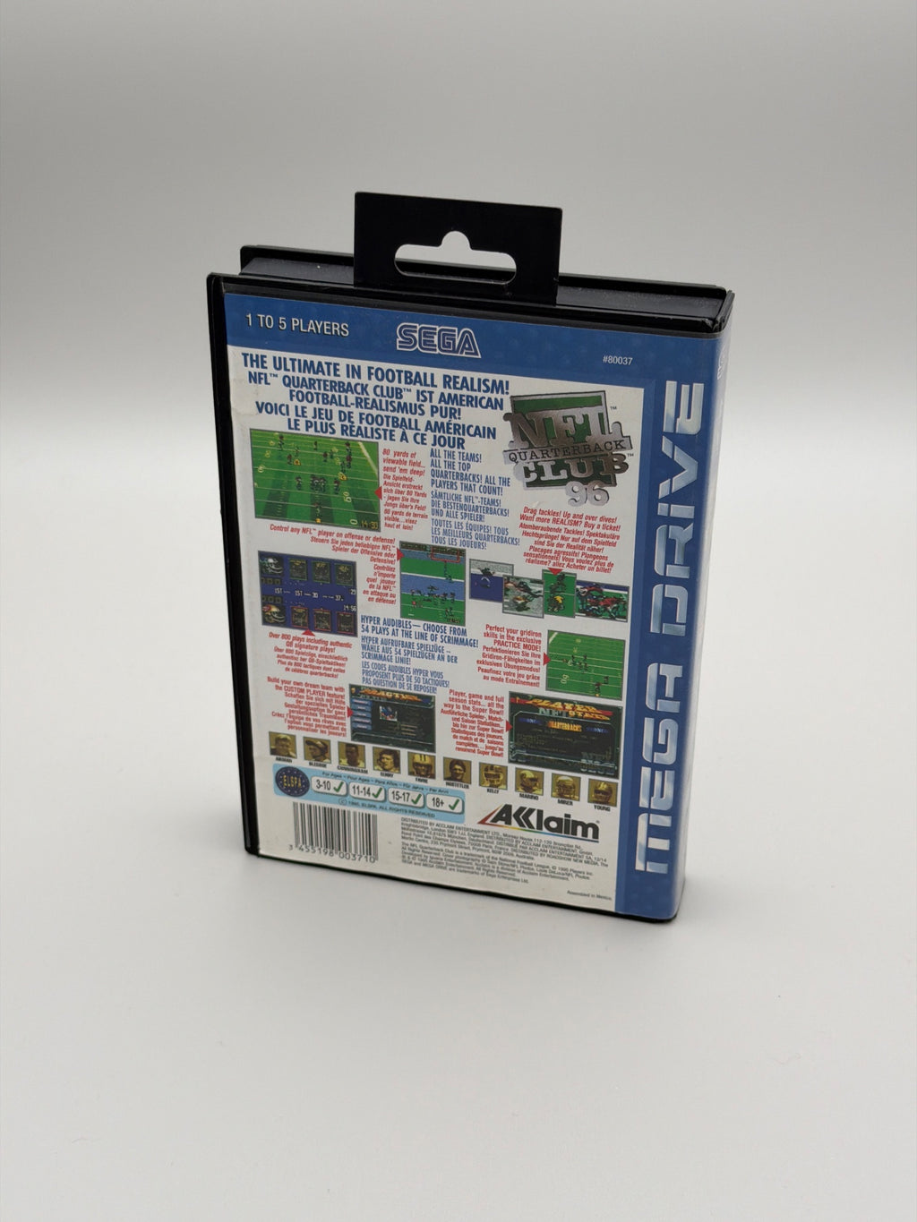 NFL Quarterback Club 96 - SEGA Mega Drive Game