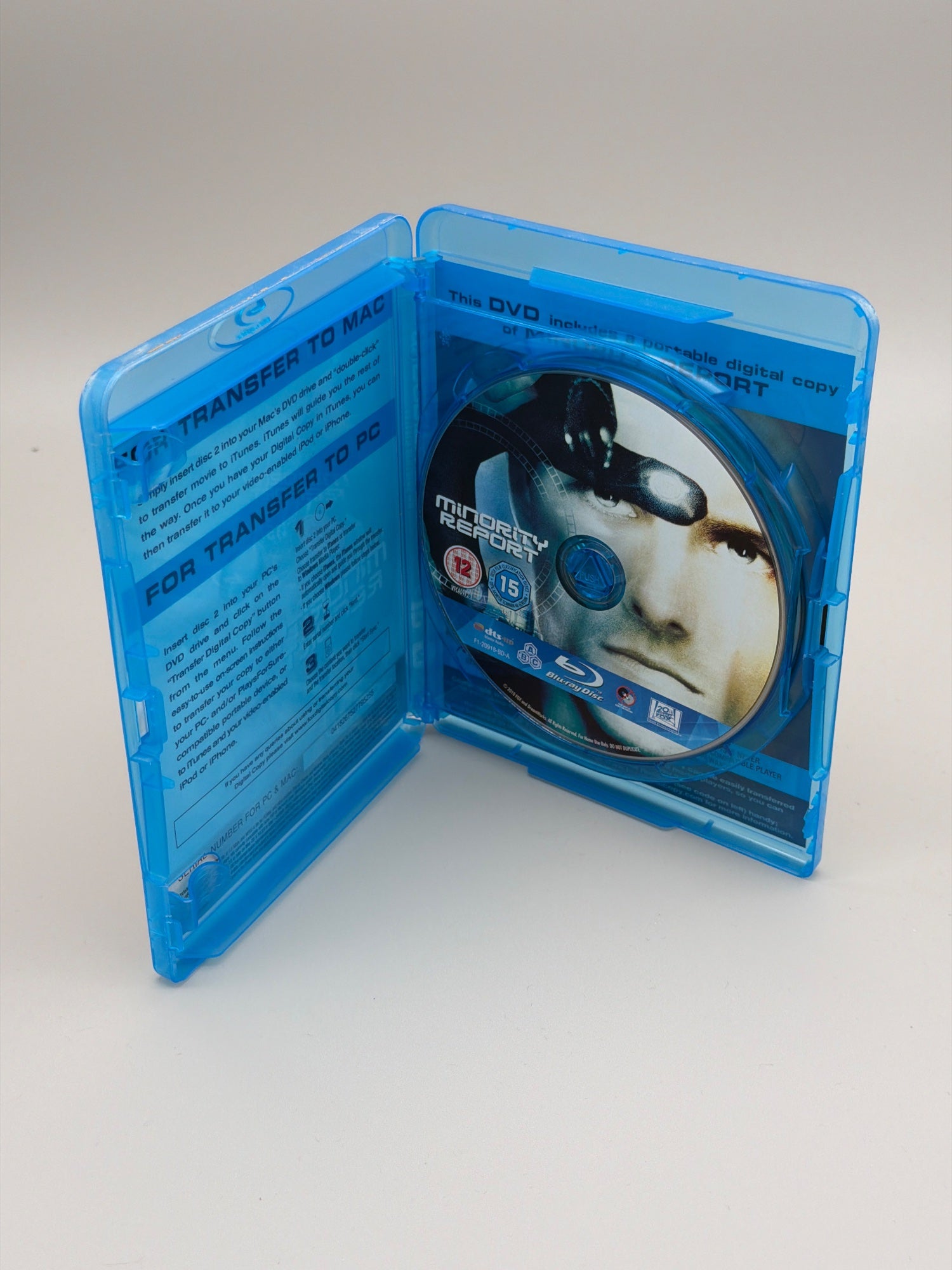 Minority Report (Blu Ray)