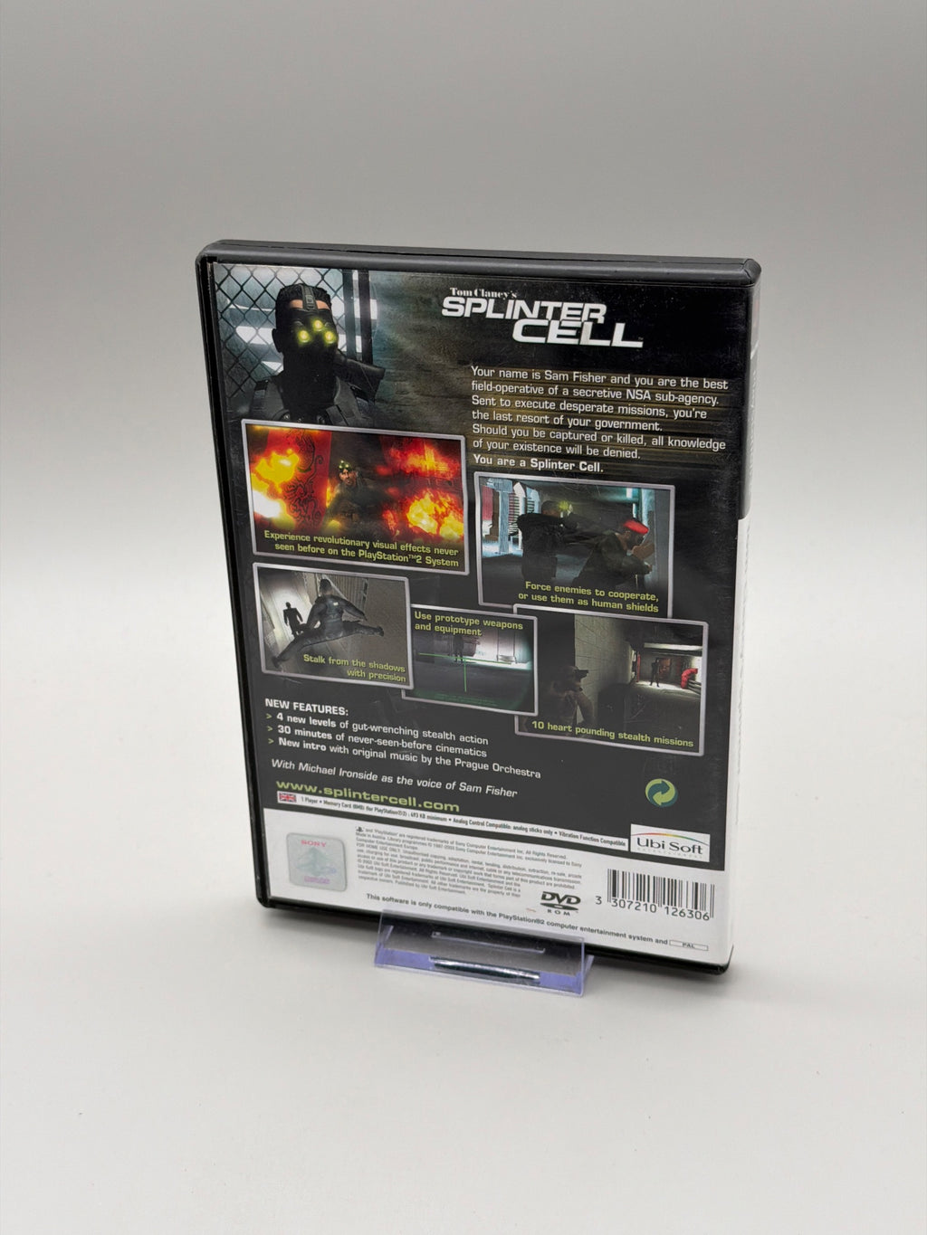 Tom Clancy's Splinter Cell (PS2) (TESTED)