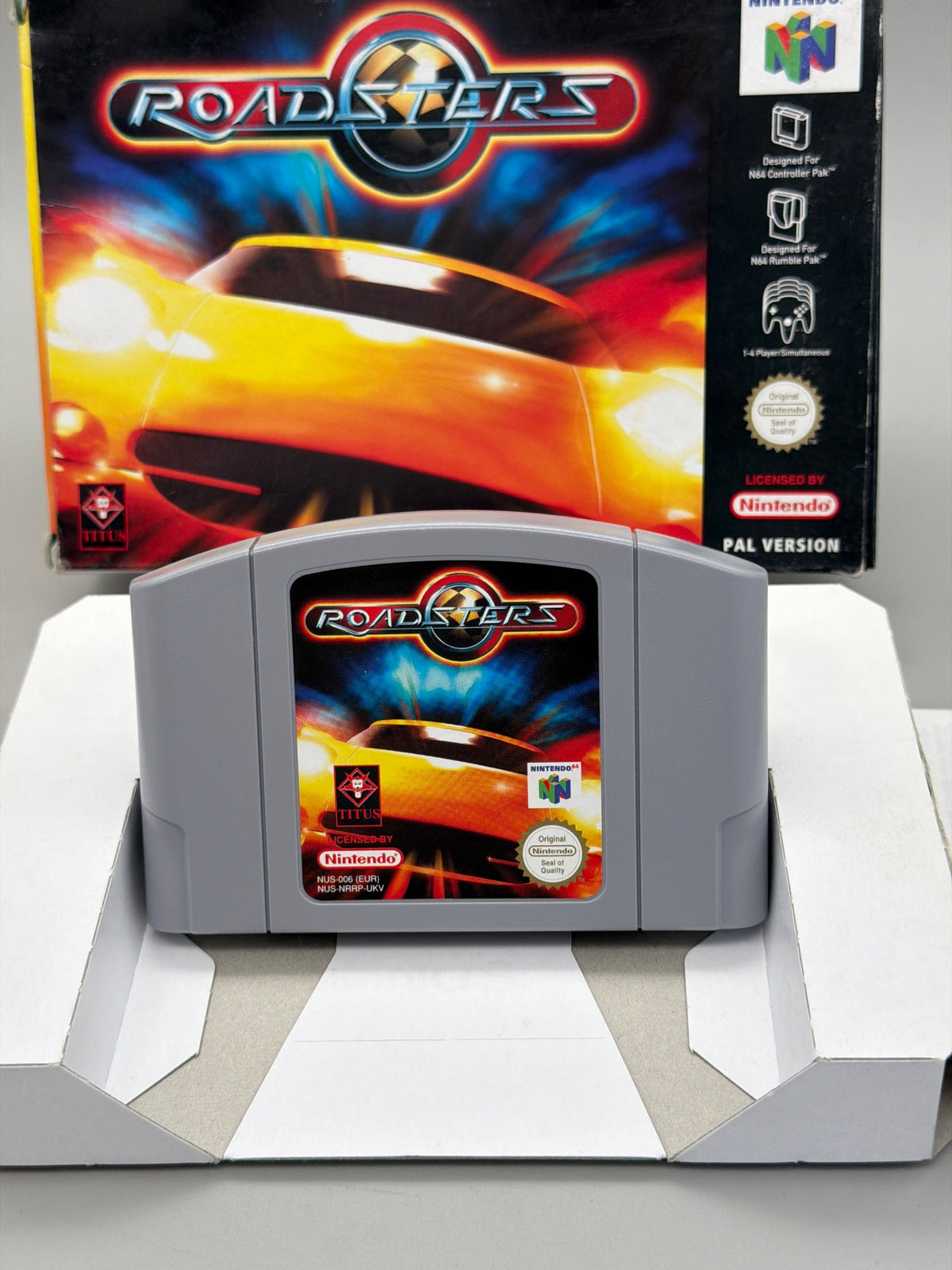 Nintendo 64 - Roadsters (N64 Tested)