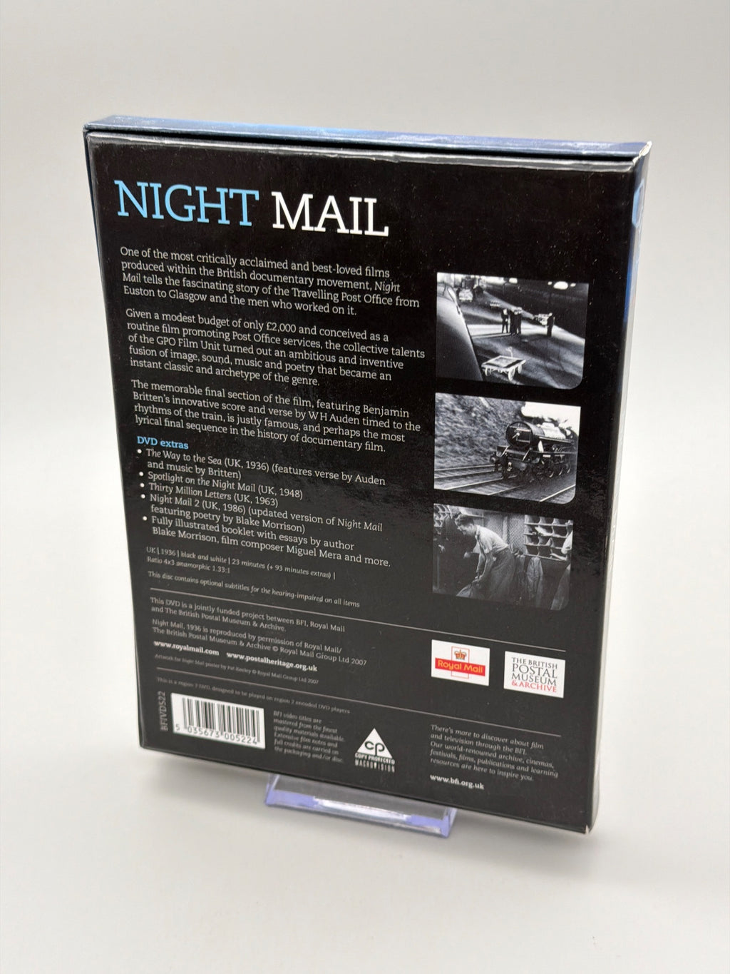 Night Mail [1936] [dvd] By George Noble,ian D. Struthers,john Taylor,stella S.