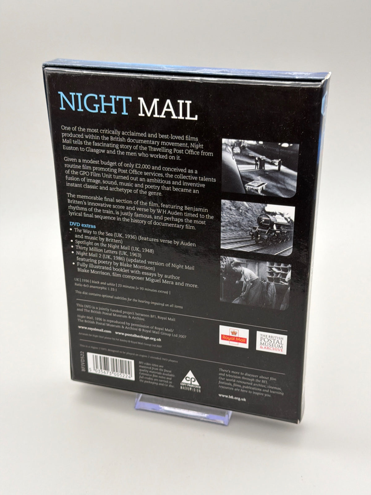 Night Mail [1936] [dvd] By George Noble,ian D. Struthers,john Taylor,stella S.