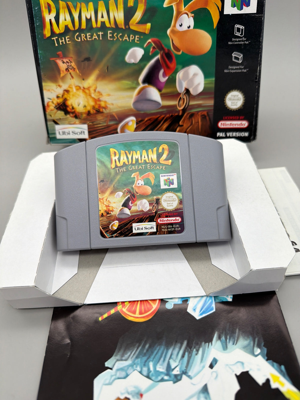 RAYMAN 2 THE GREAT ESCAPE  (N64 Tested)