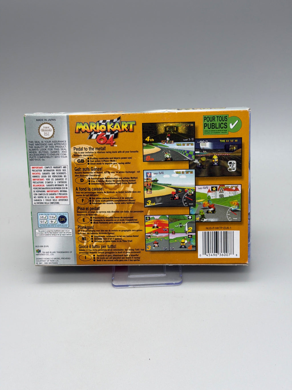 mario kart 64 (N64 Tested)