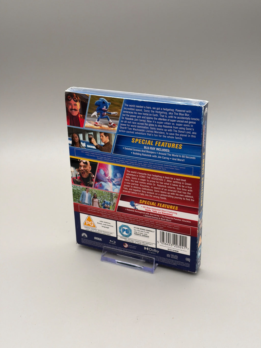 Sonic 1 & 2 - 2 Movie Blu-ray Collection