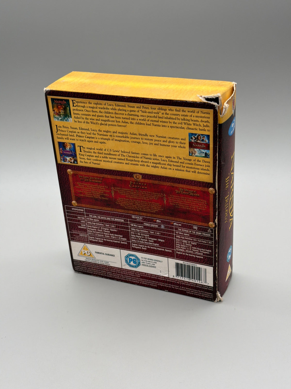 The Chronicles Of Narnia Trilogy [blu-ray] [2005], 8717418401467, Georgie Henle.
