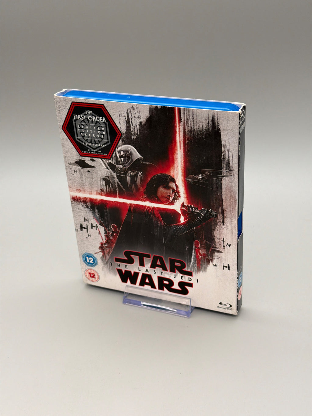 Star Wars: The Last Jedi - Limited Edition The First Order Sleeve [Blu-ray] [2017]