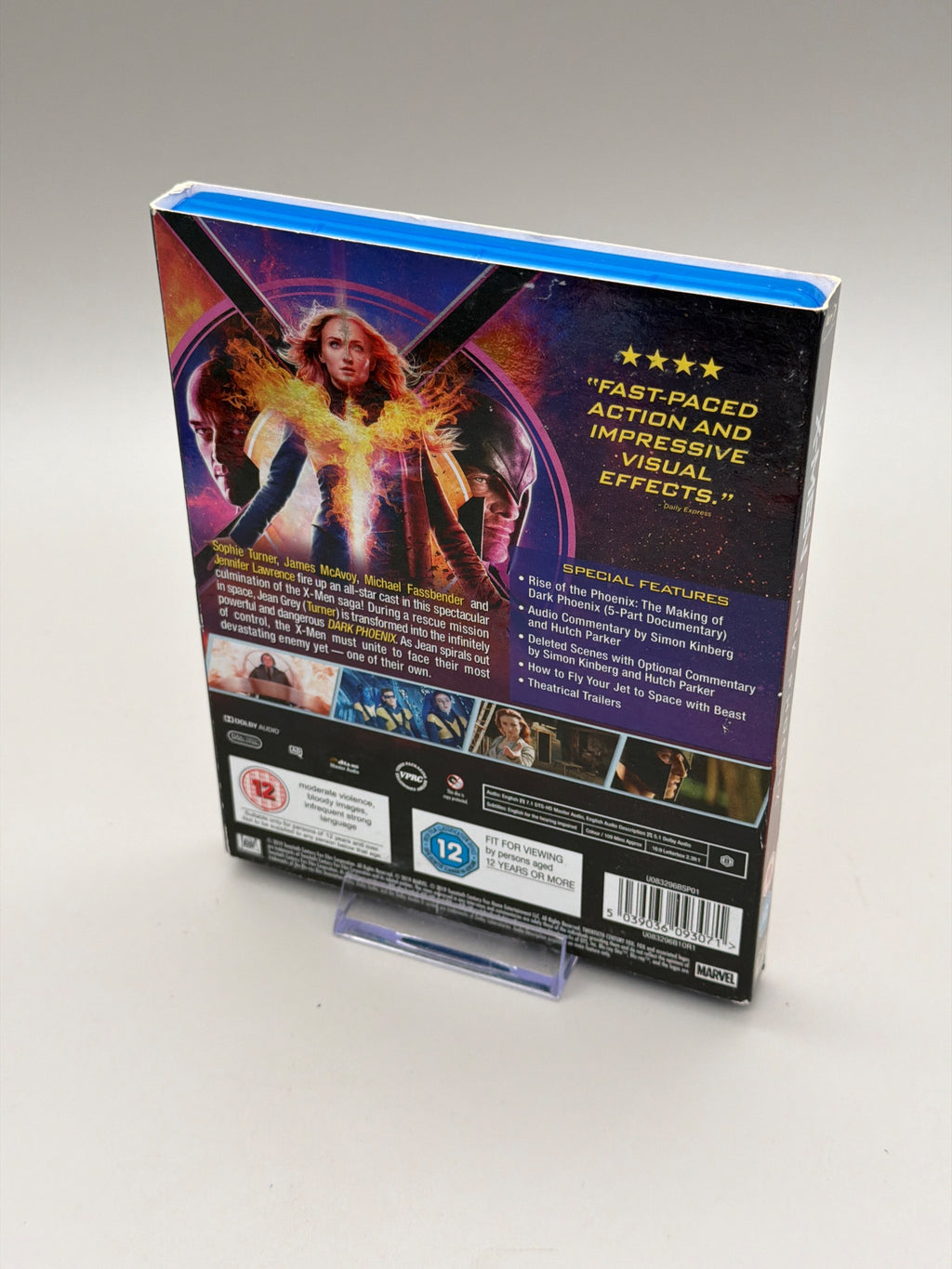X-Men: Dark Phoenix (Blu-ray, 2019, Region Free)