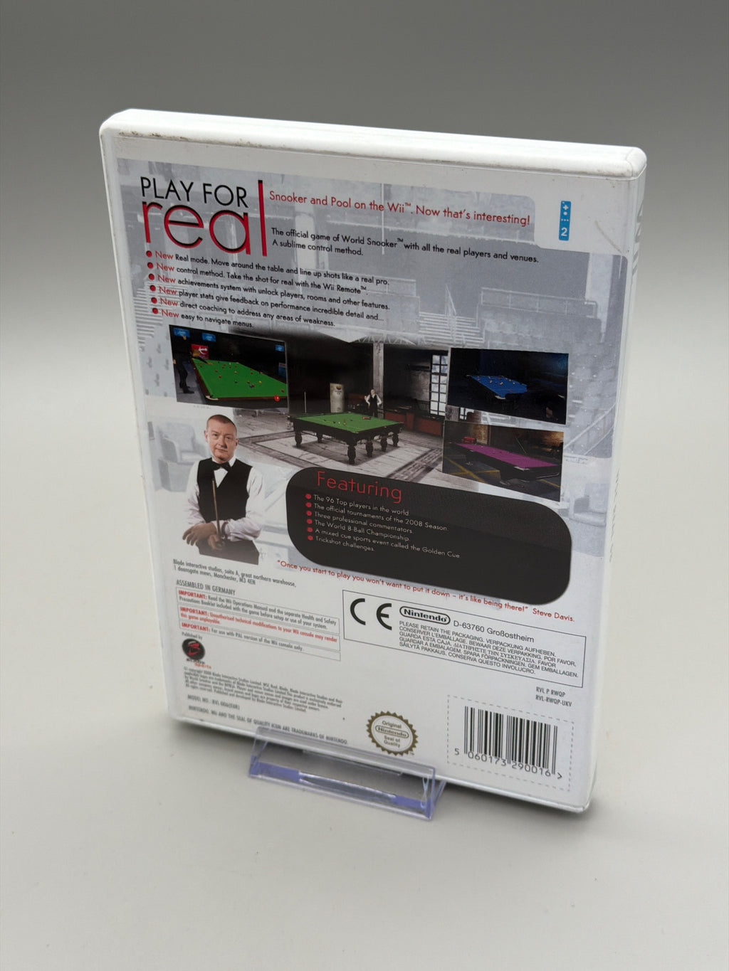 WSC Real: 2008 World Snooker Championship (Wii)