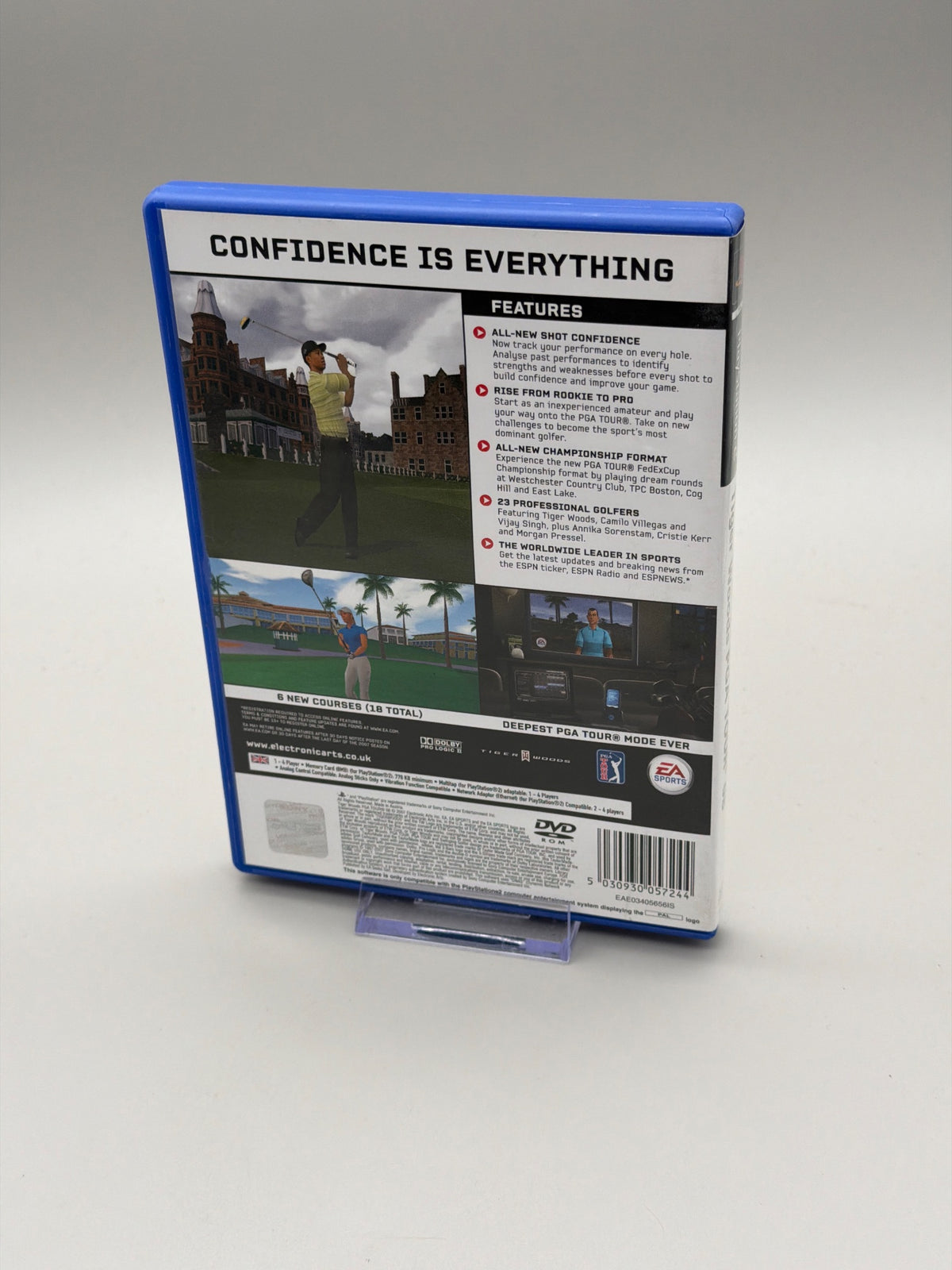 Tiger Woods PGA Tour 08 (PS2) (TESTED)