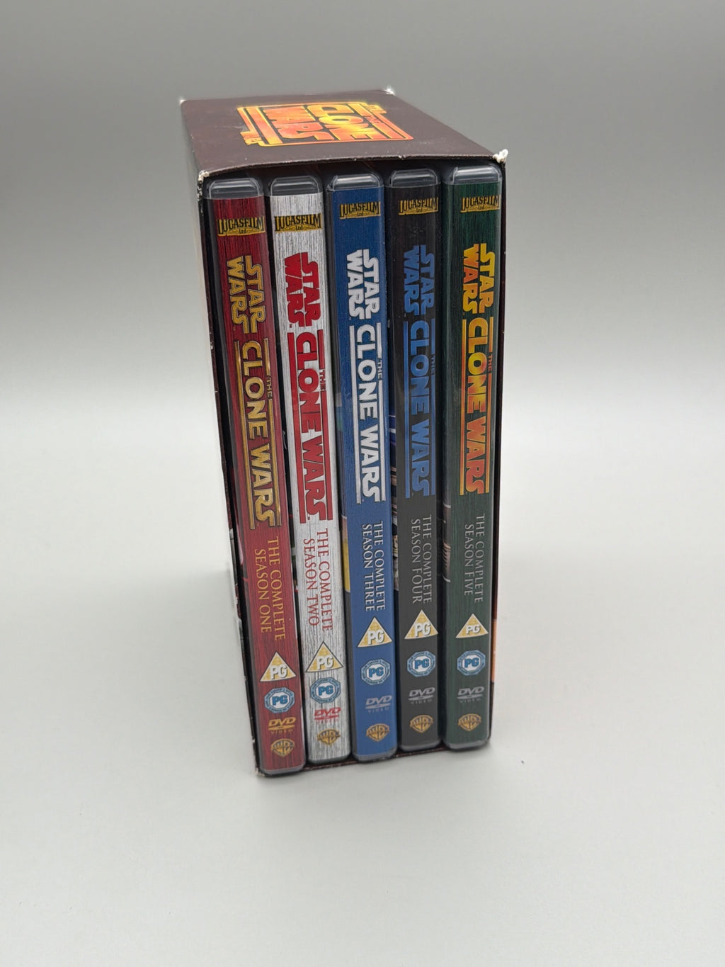 The Clone Wars: The Complete Series 1 - 5 (DVD)