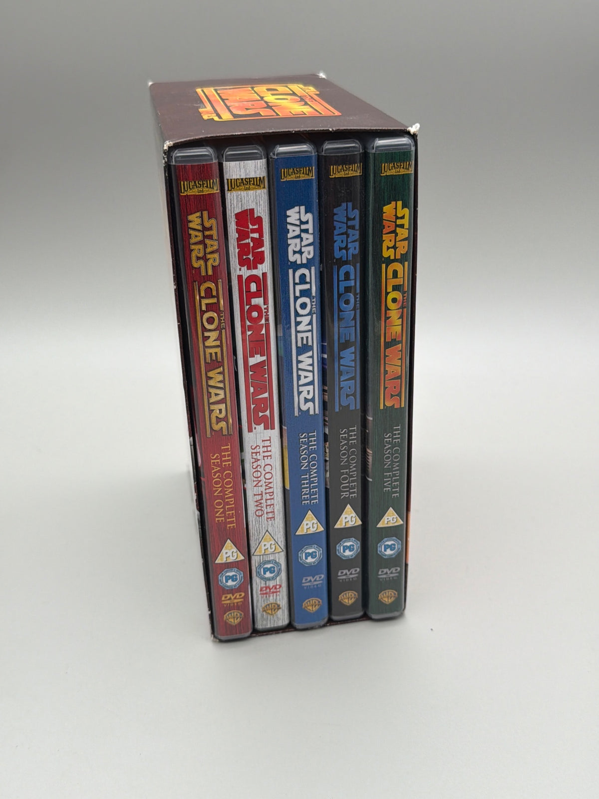 The Clone Wars: The Complete Series 1 - 5 (DVD)