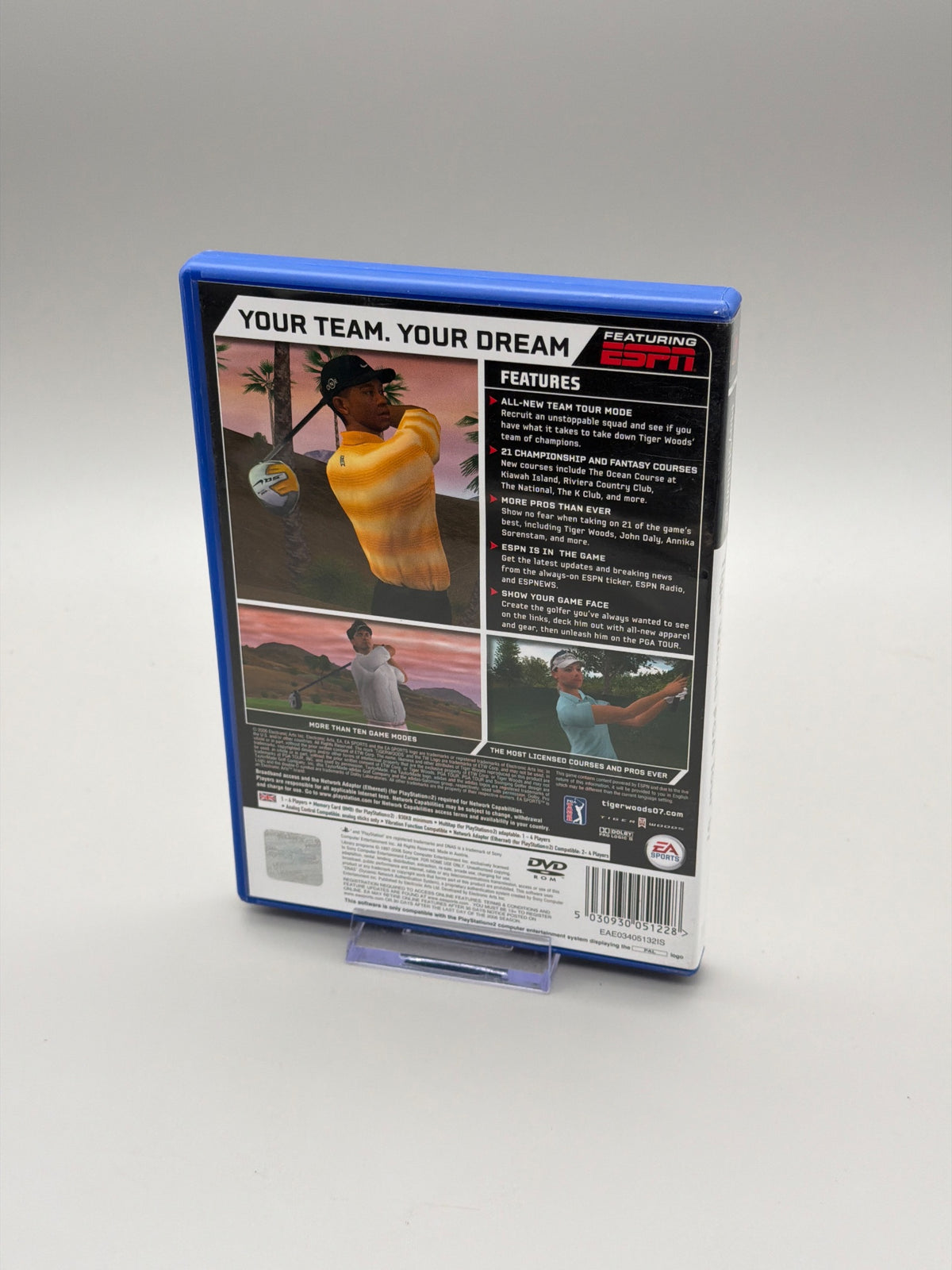 Tiger Woods PGA Tour 2007 (PS2) (TESTED)