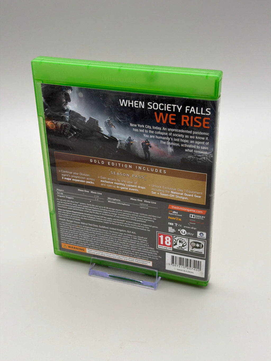 Tom Clancy's The Division - Gold Edition (XBOX One)