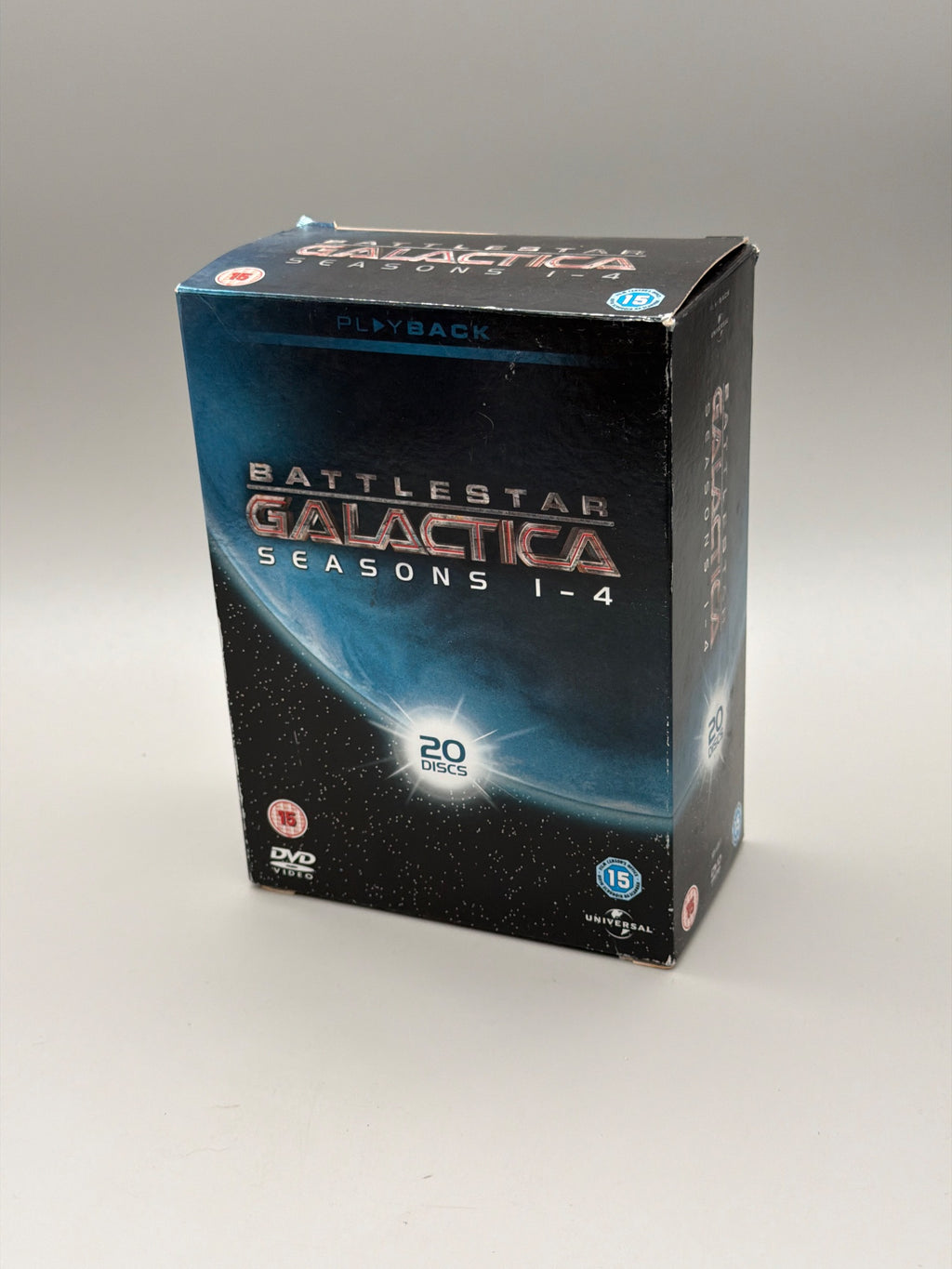 Battlestar Galactica Season Series 1 To 4 - 20 disc DVD Boxset