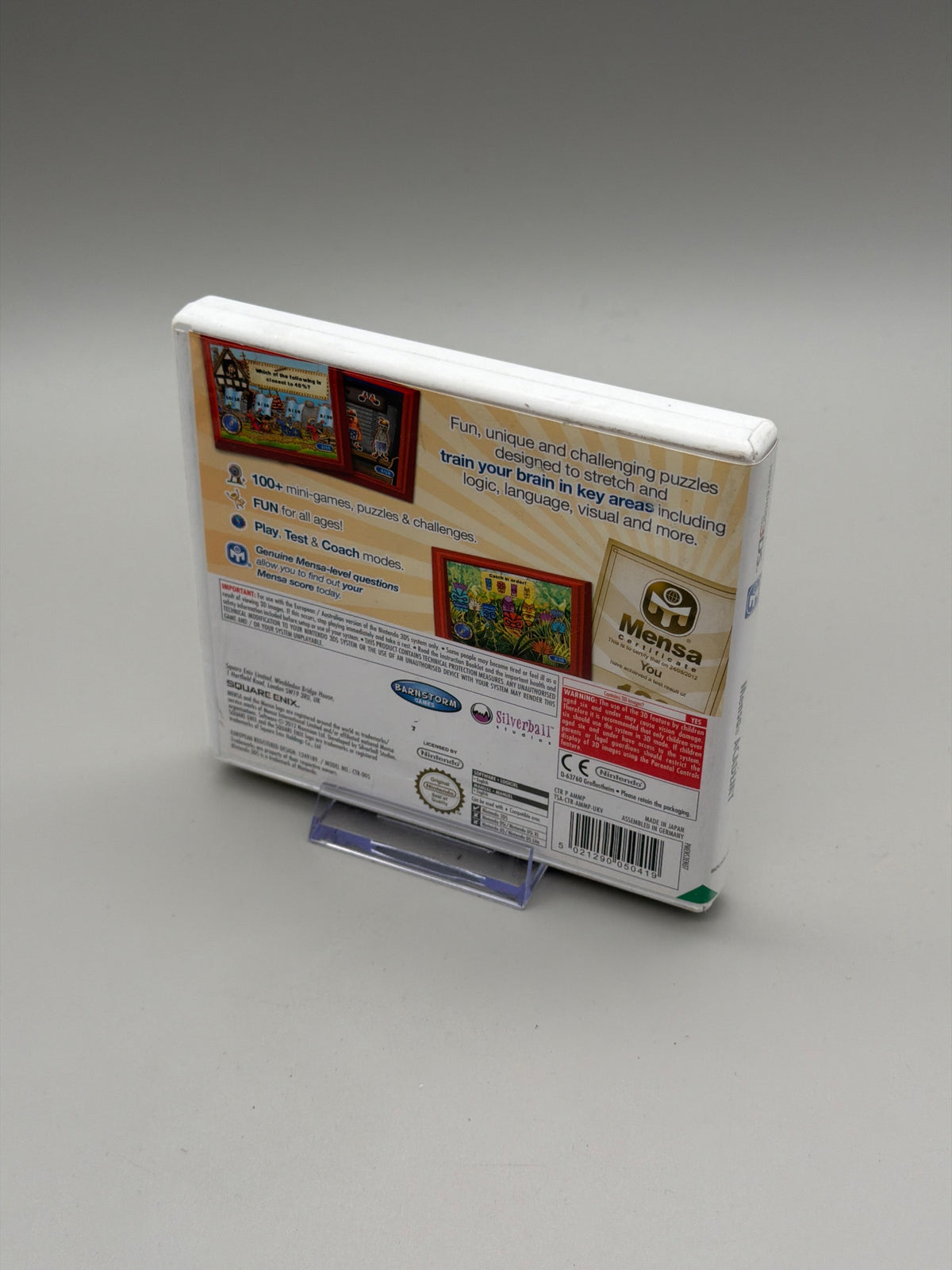 Mensa Academy (Nintendo 3DS)