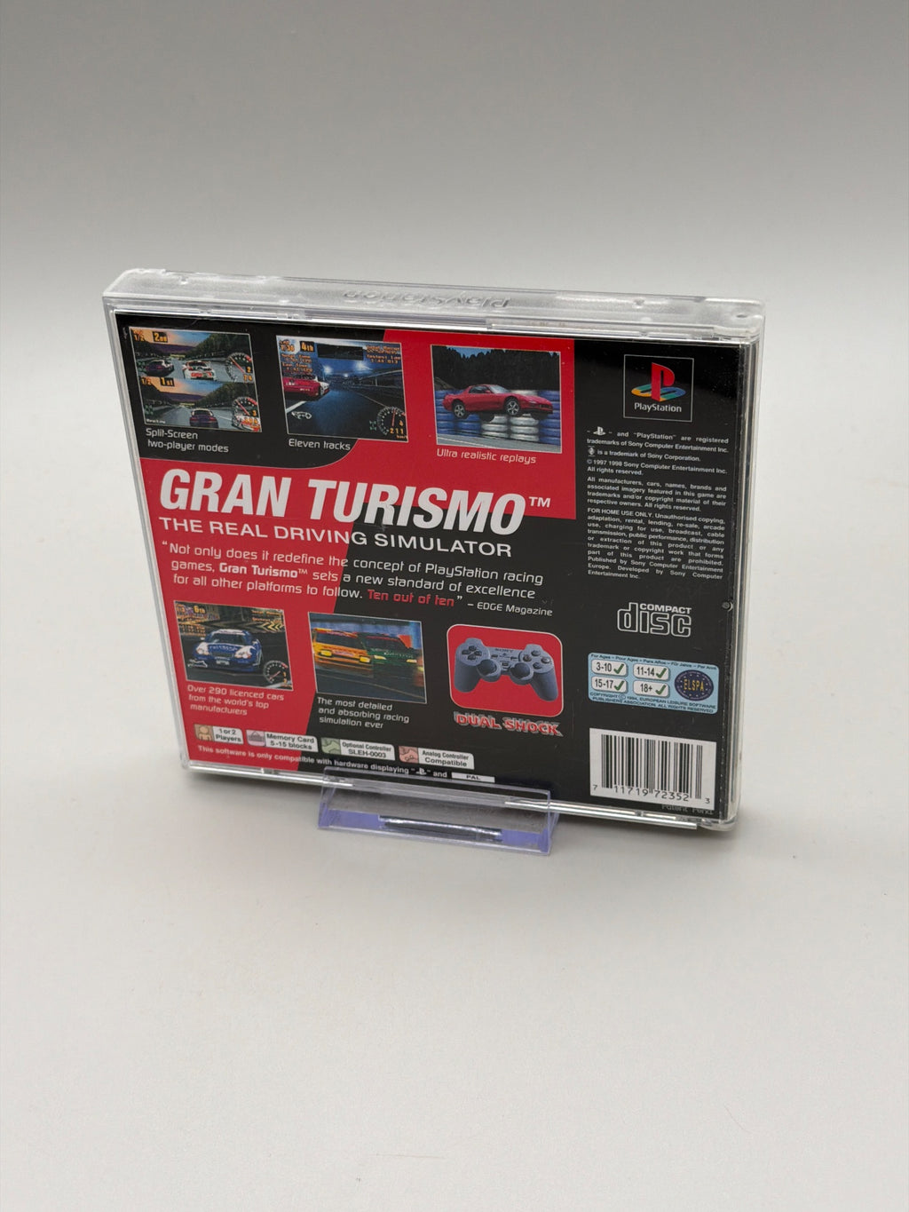 Gran Turismo (PS1) With Manual (TESTED)